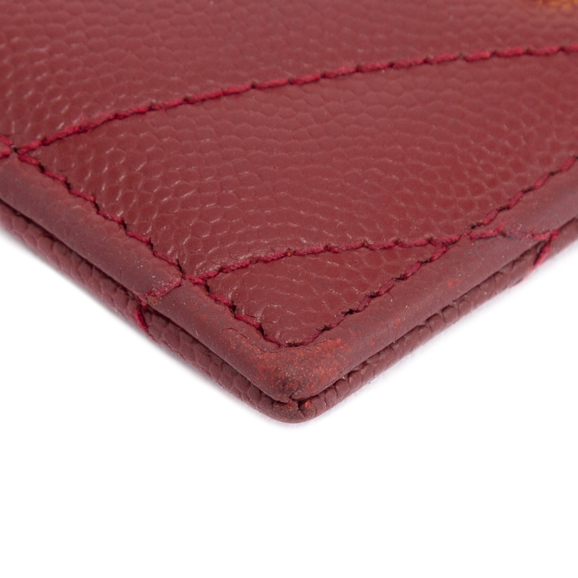 Saint Laurent 2020 Cassandre Matelasse Card Case w/ Box