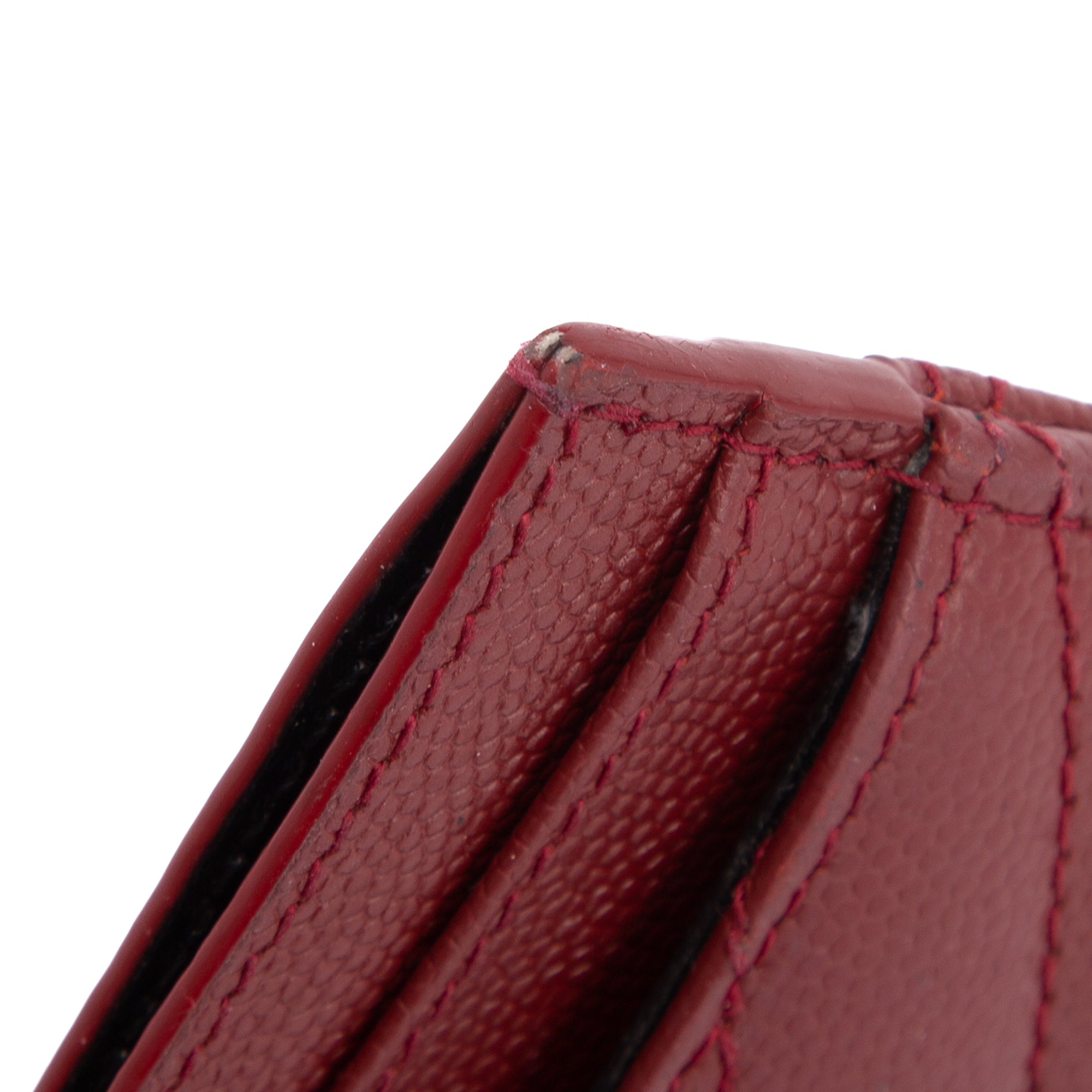 Saint Laurent 2020 Cassandre Matelasse Card Case w/ Box