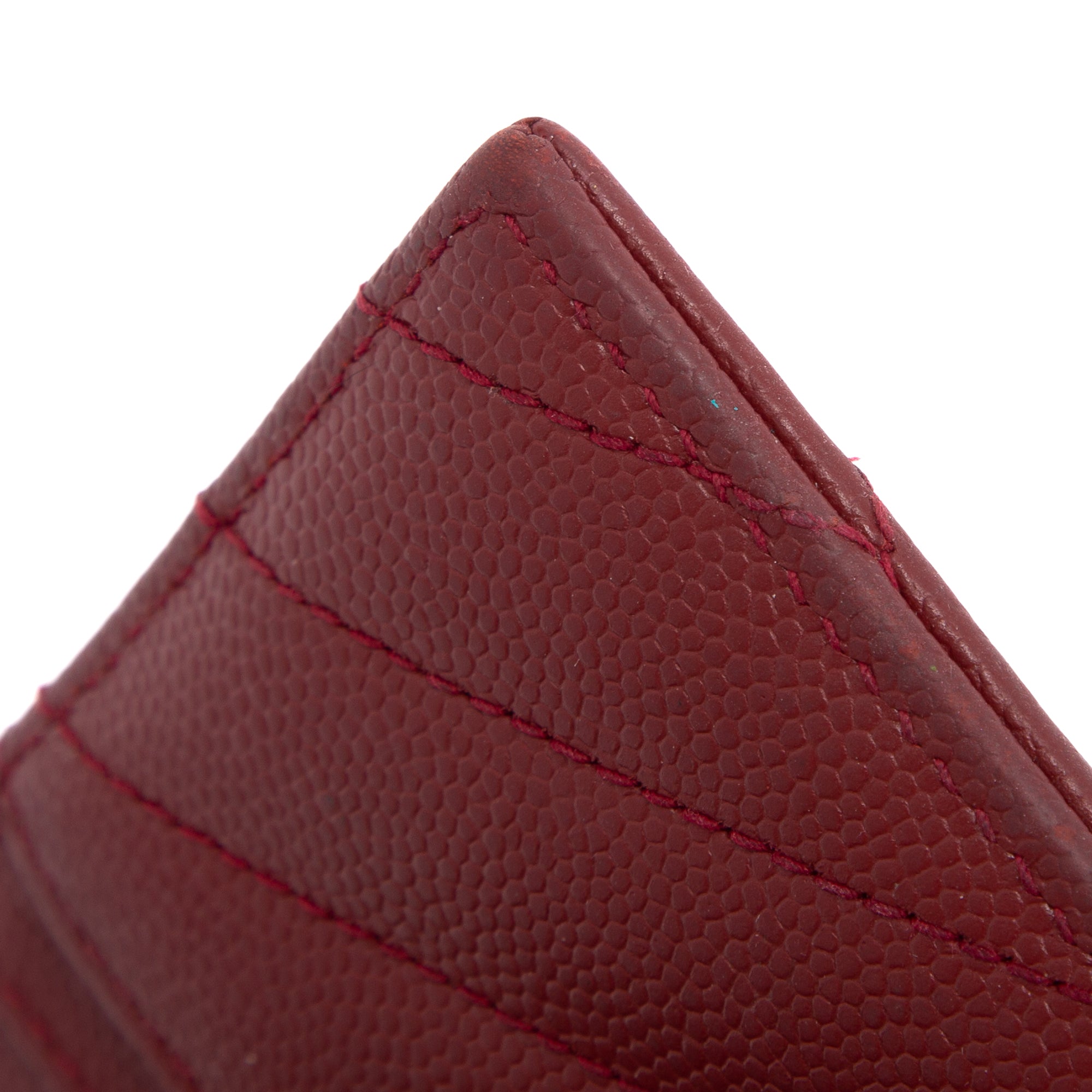 Saint Laurent 2020 Cassandre Matelasse Card Case w/ Box