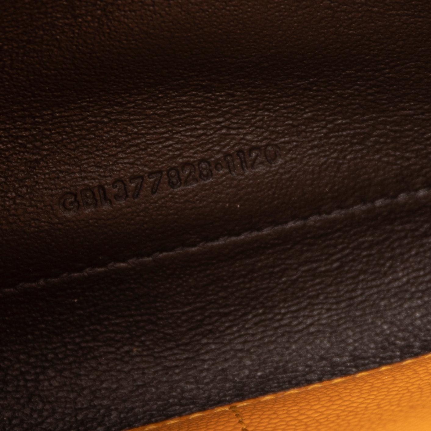 Saint Laurent 2020 Cassandre Matelasse Chain Wallet