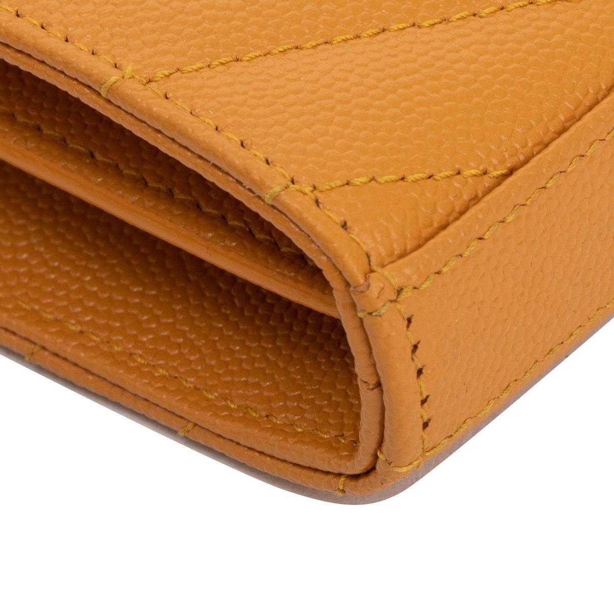 Saint Laurent 2020 Cassandre Matelasse Chain Wallet