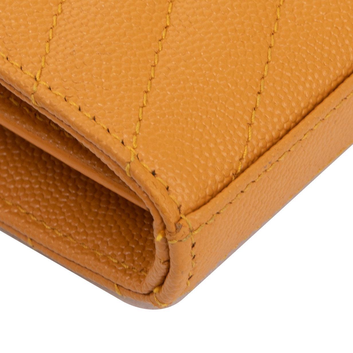 Saint Laurent 2020 Cassandre Matelasse Chain Wallet