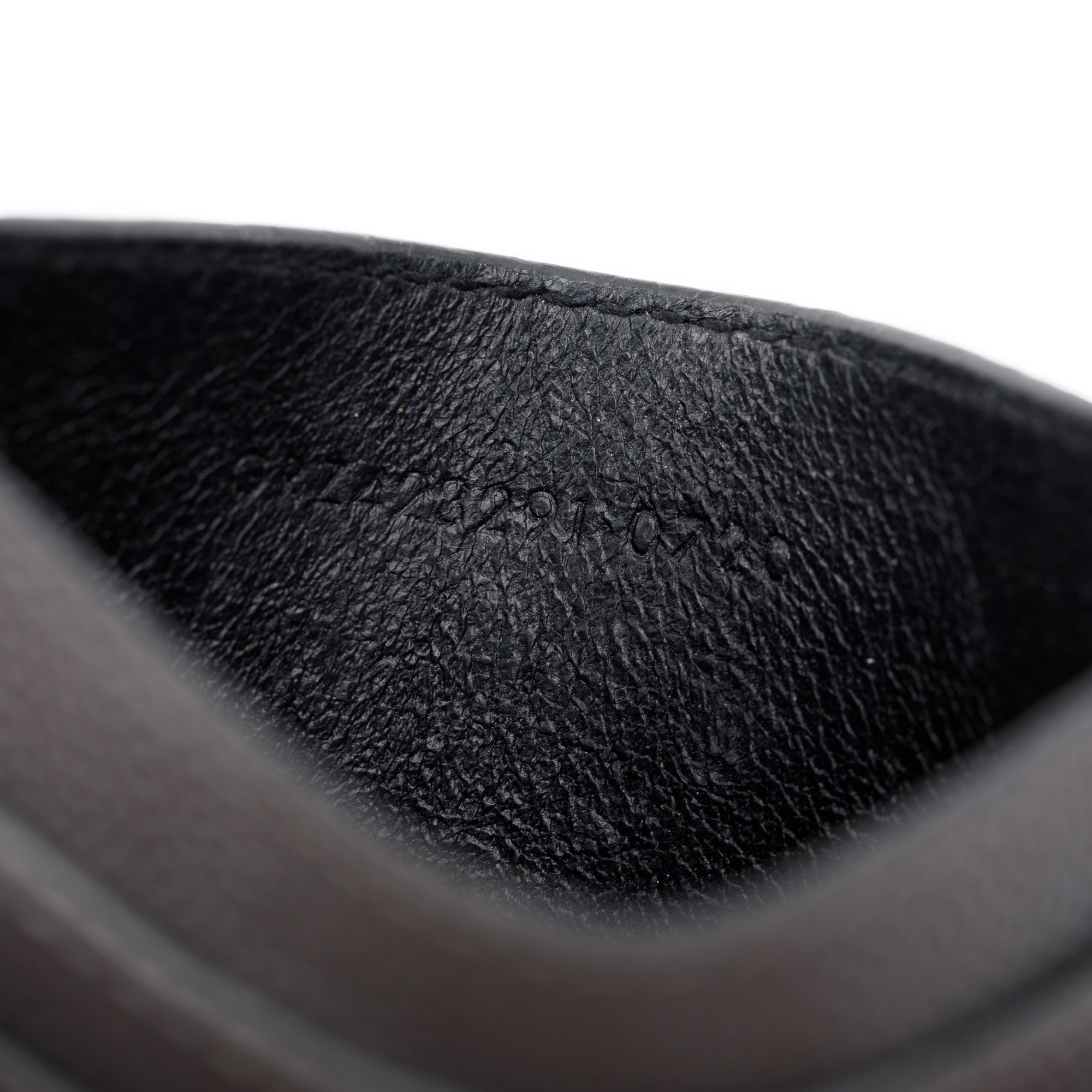 Saint Laurent 2020 Grey Grain De Poudre Leather Cassandre Matelasse Card Case