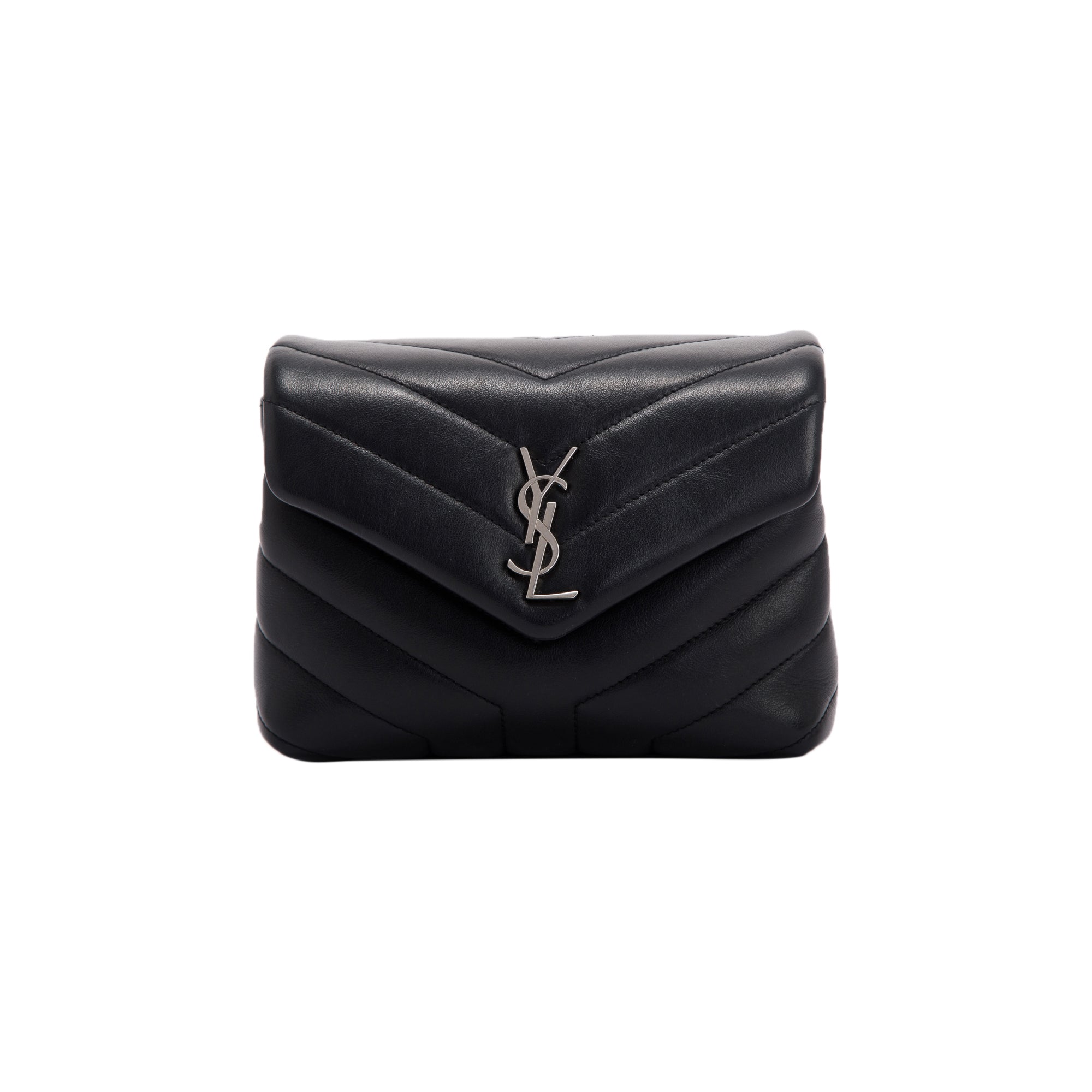 Saint Laurent 2020 Monogram Matelasse Toy Loulou Crossbody Bag w/ Box