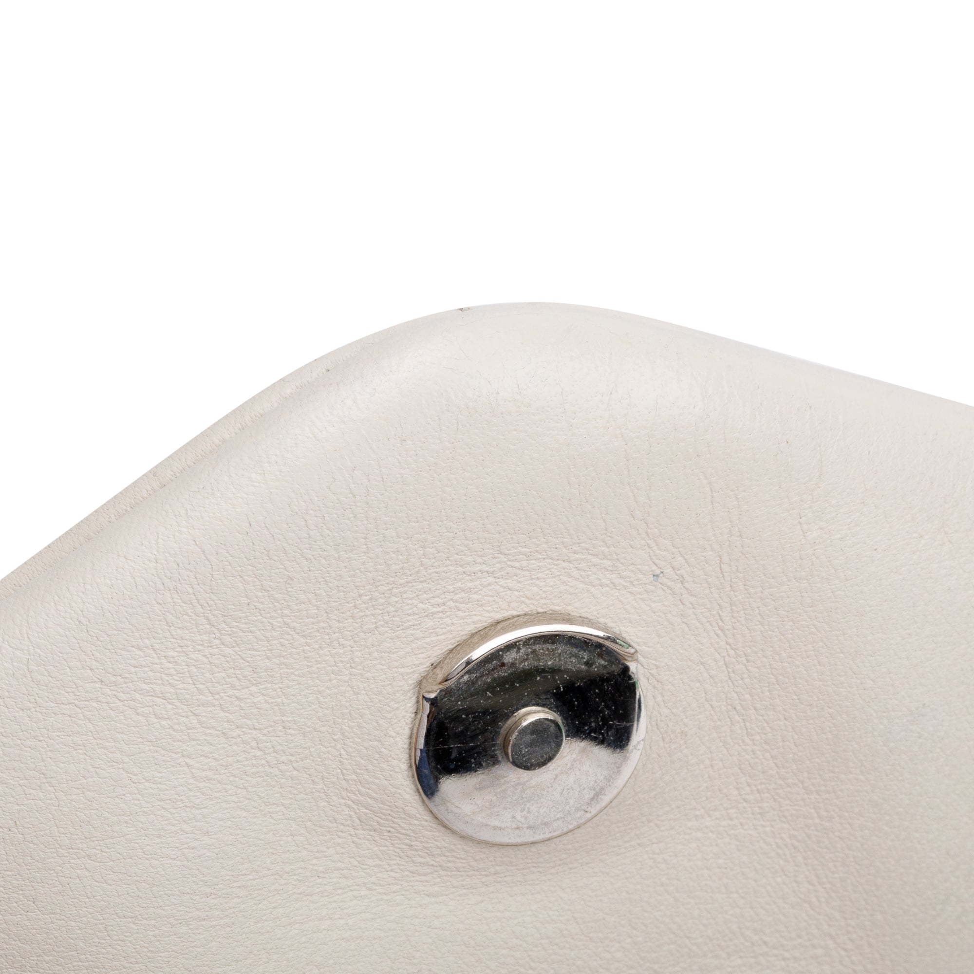 Saint Laurent 2020 White Nappa Leather Toy Puffer Loulou Shoulder Bag w/ Box