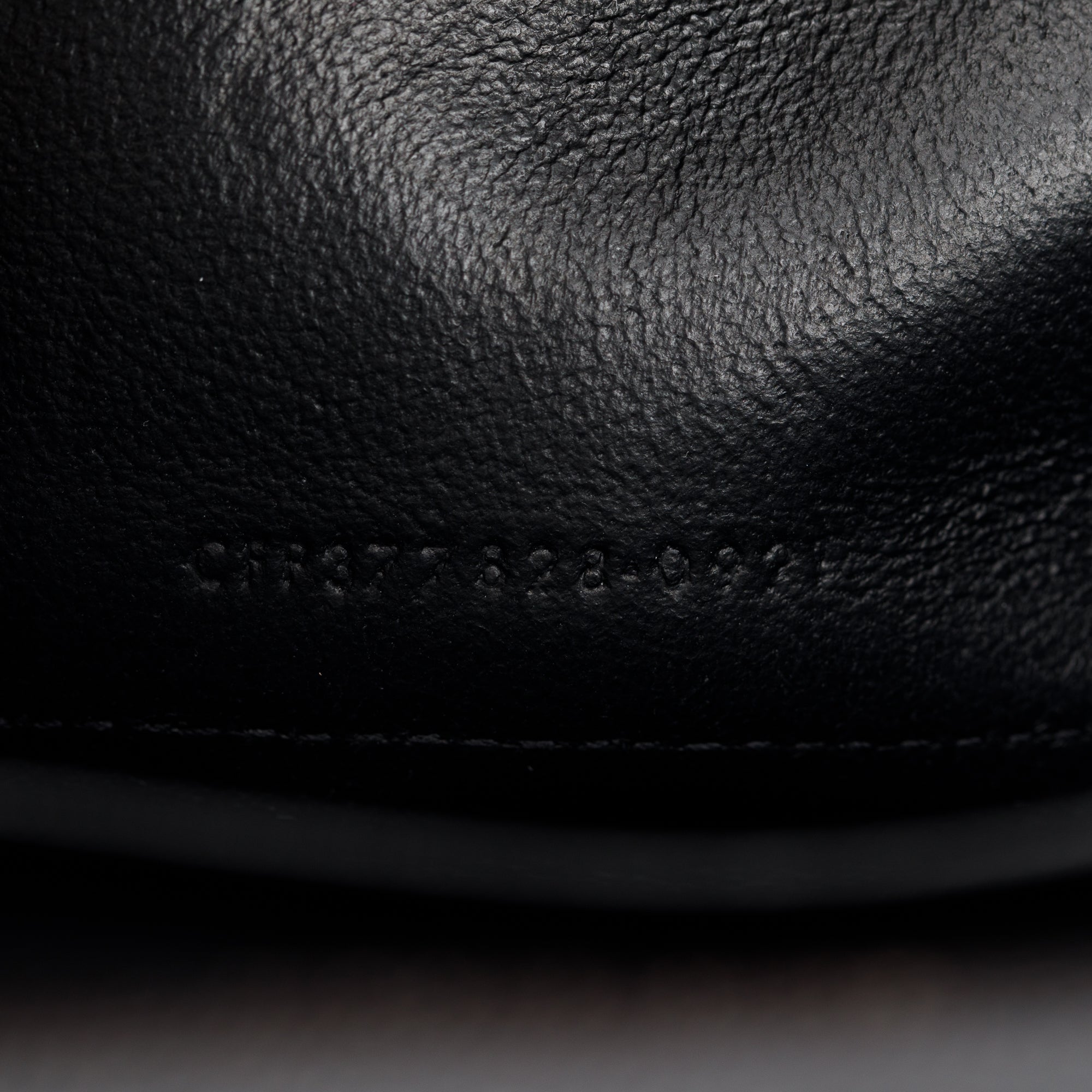 Saint Laurent 2021 Black Grained de Poudre Cassandre Matelasse Chain Wallet w/ Box