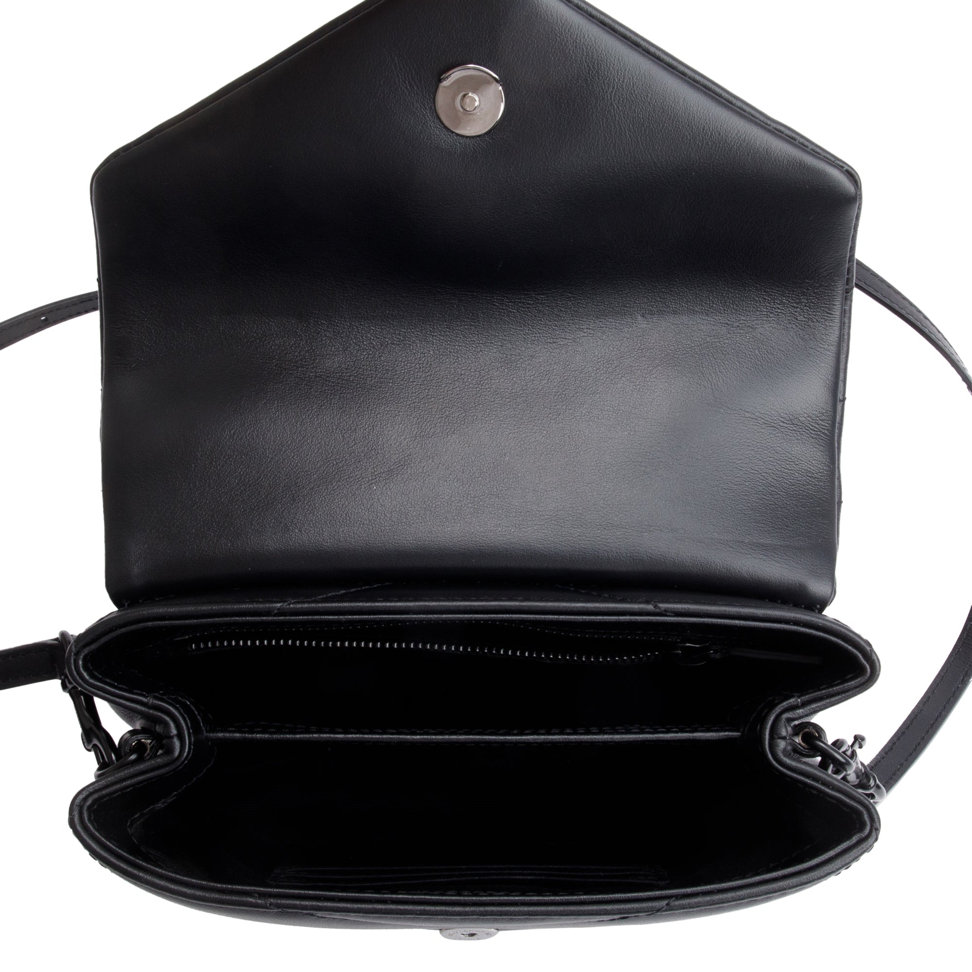 Saint Laurent 2021 Black Monogram Matelasse Toy Loulou Crossbody Bag w/ Box