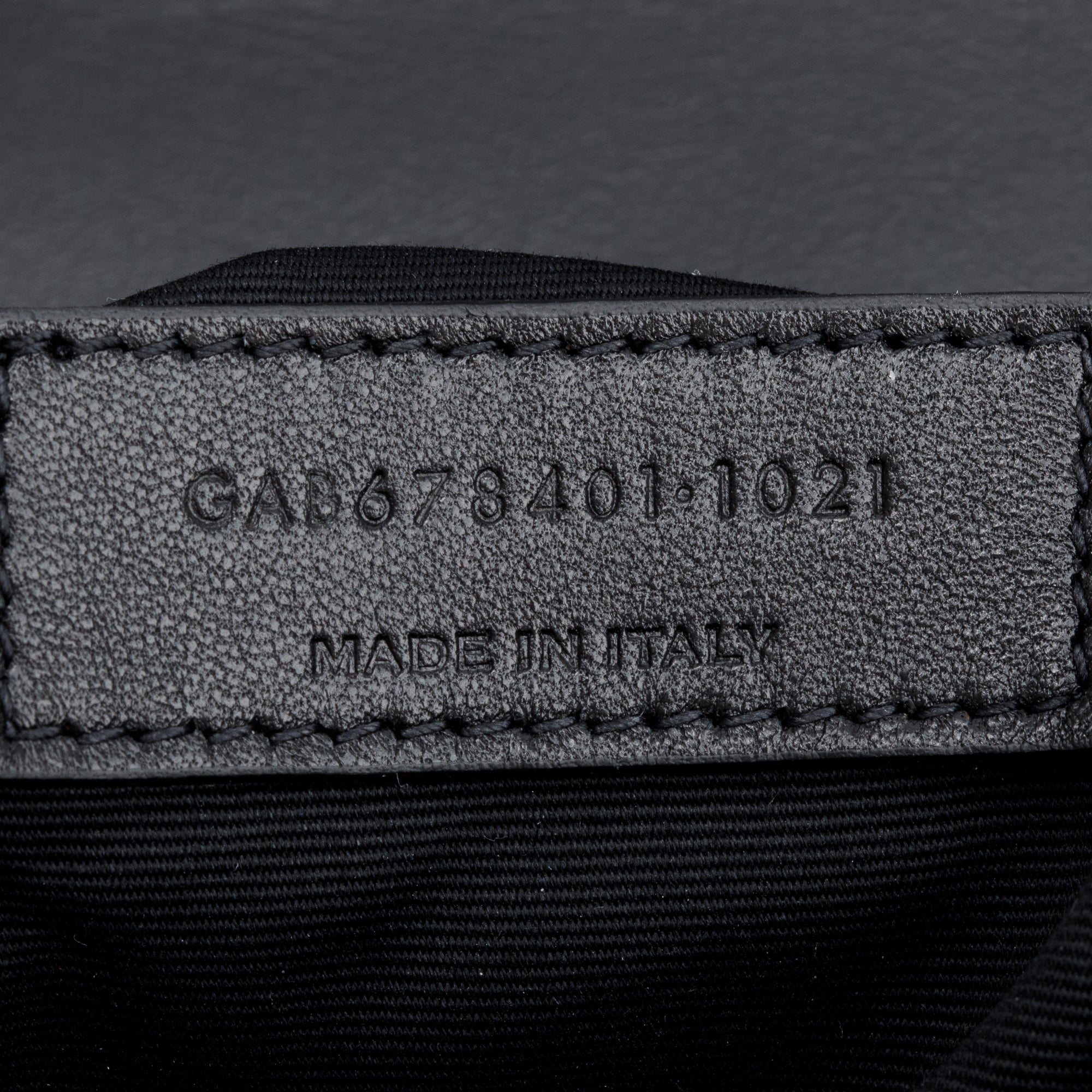 Saint Laurent 2021 Black Monogram Matelasse Toy Loulou Crossbody Bag w/ Box