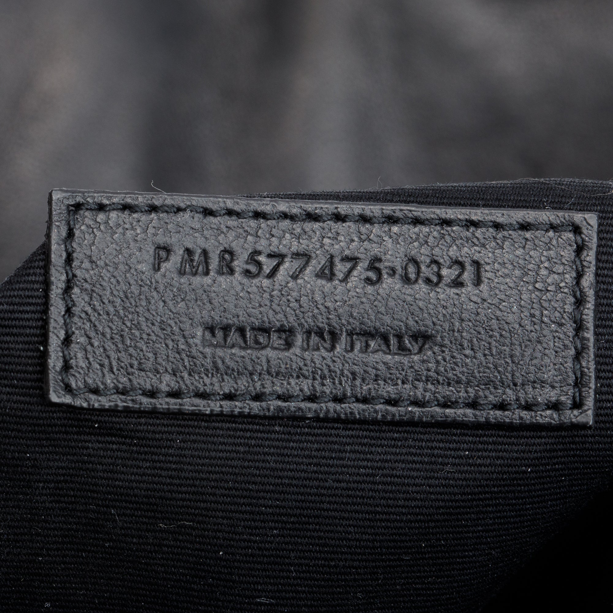 Saint Laurent 2021 Black Nappa Leather Medium Puffer Loulou Shoulder Bag