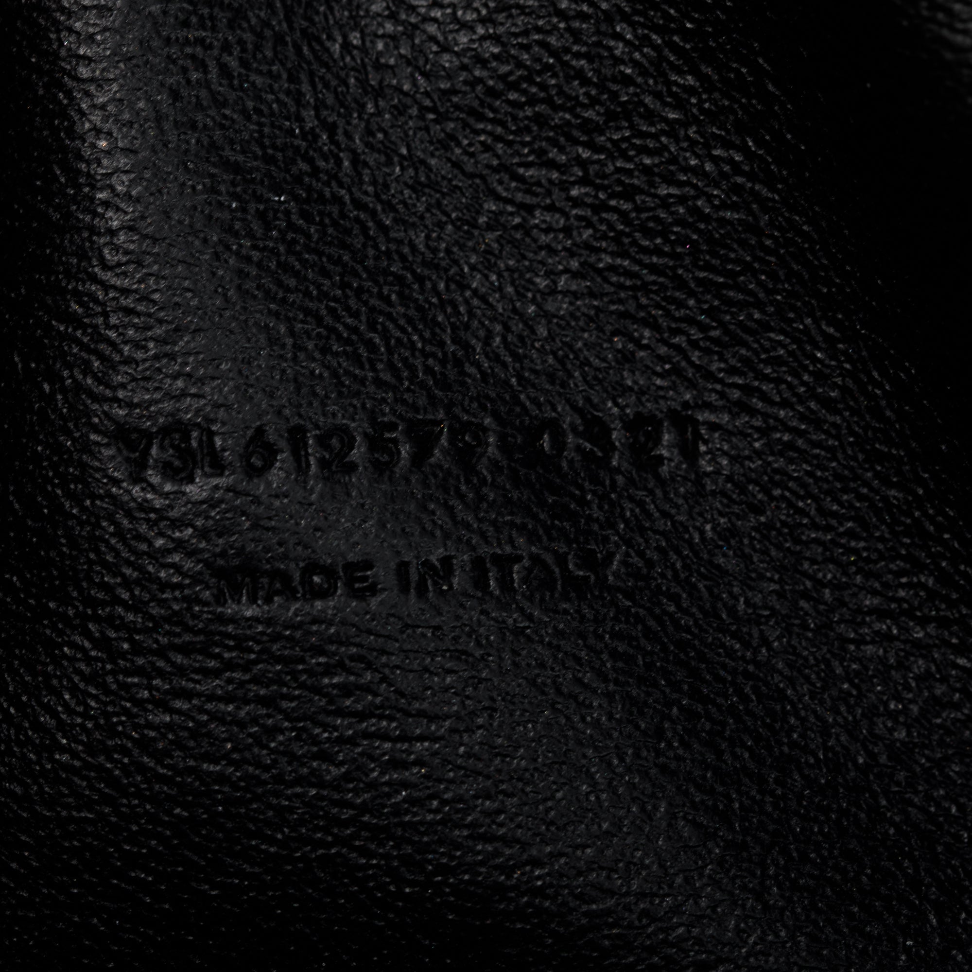 Saint Laurent 2021 Black Quilted Leather Mini Lou Camera Bag