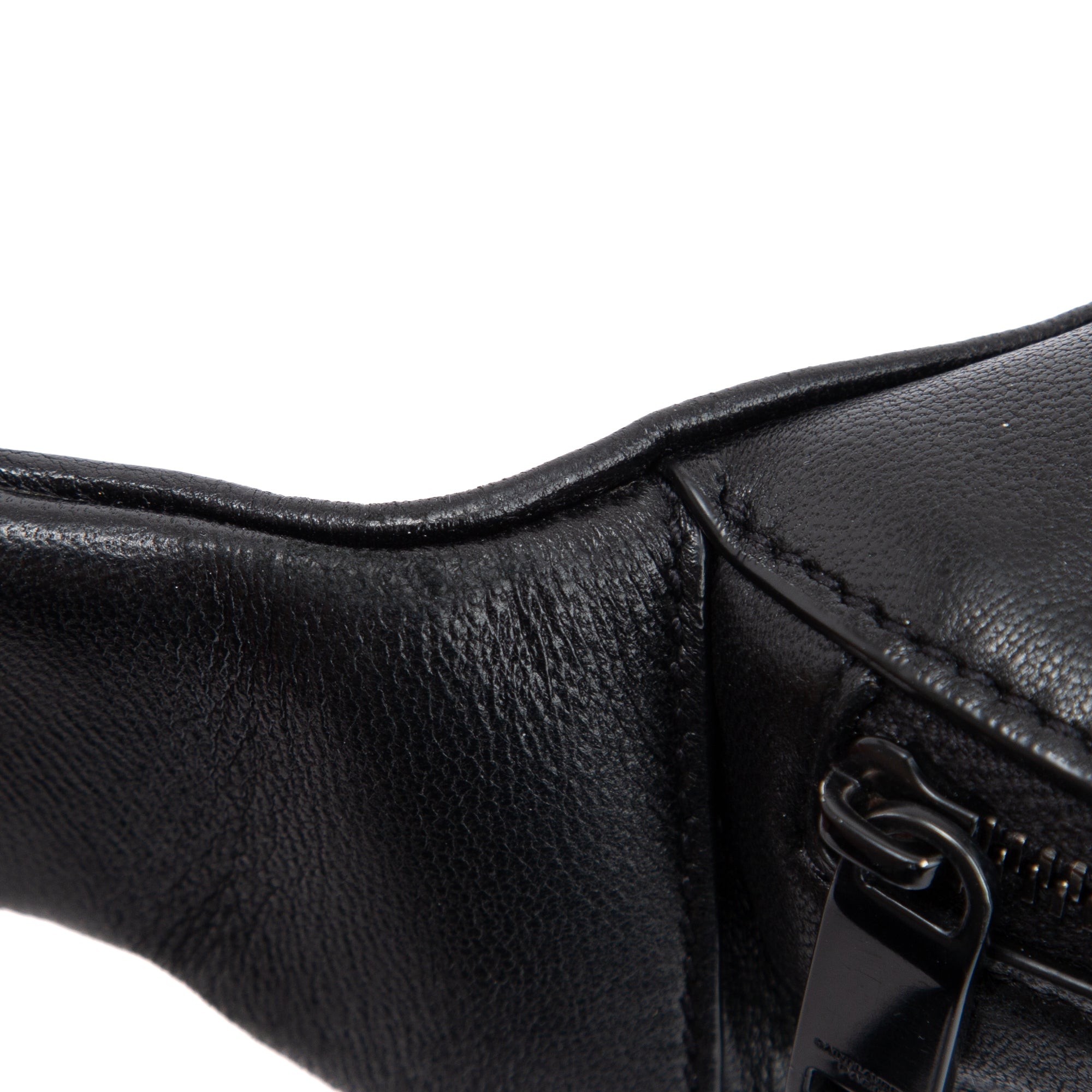 Saint Laurent 2021 Black Soft Lambskin Cassandre Classic Crossbody Bag w/ Box & Receipt