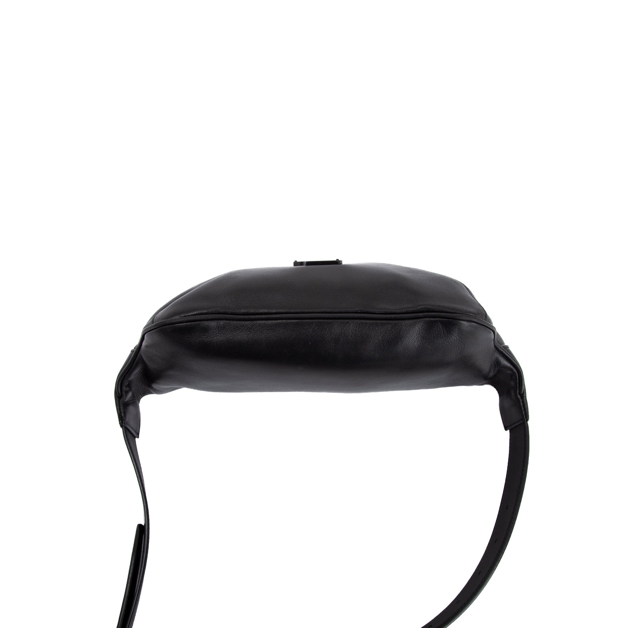 Saint Laurent 2021 Black Soft Lambskin Cassandre Classic Crossbody Bag w/ Box & Receipt