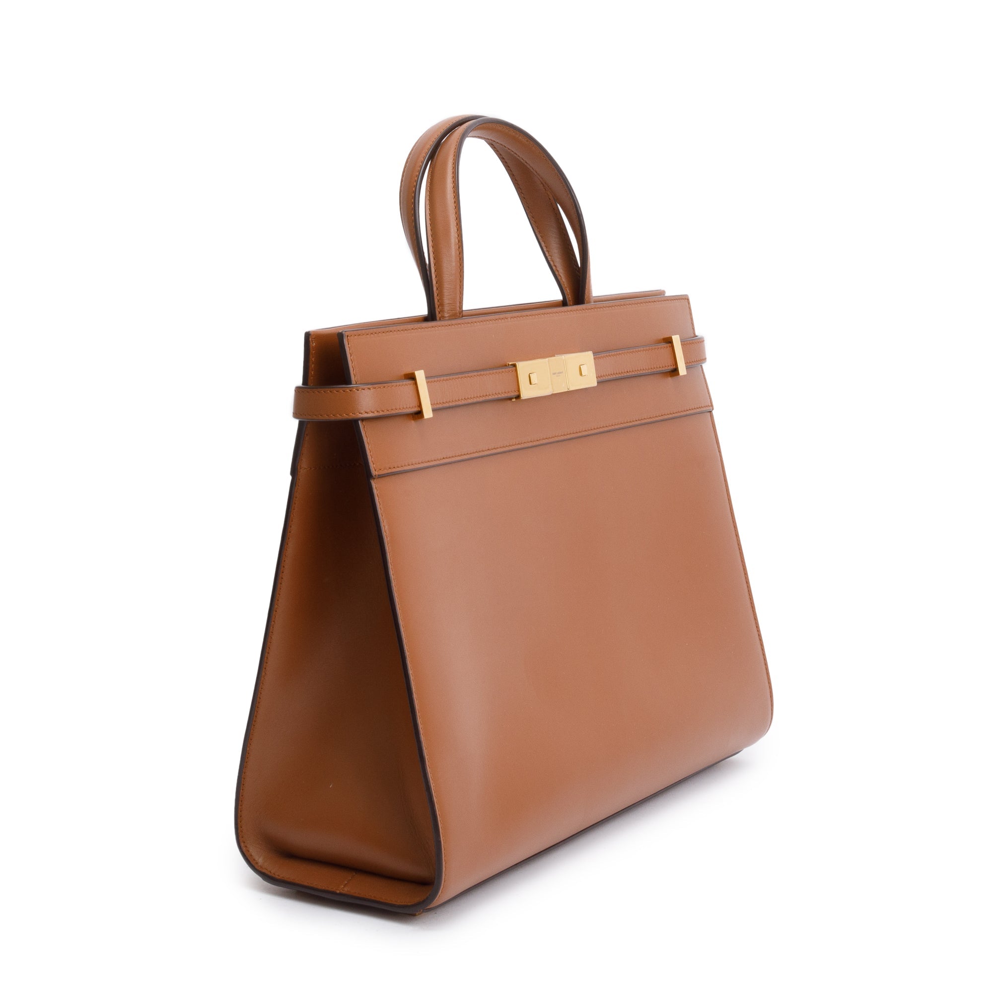 Saint Laurent 2021 Brown Manhattan Tote Bag w/ Receipt