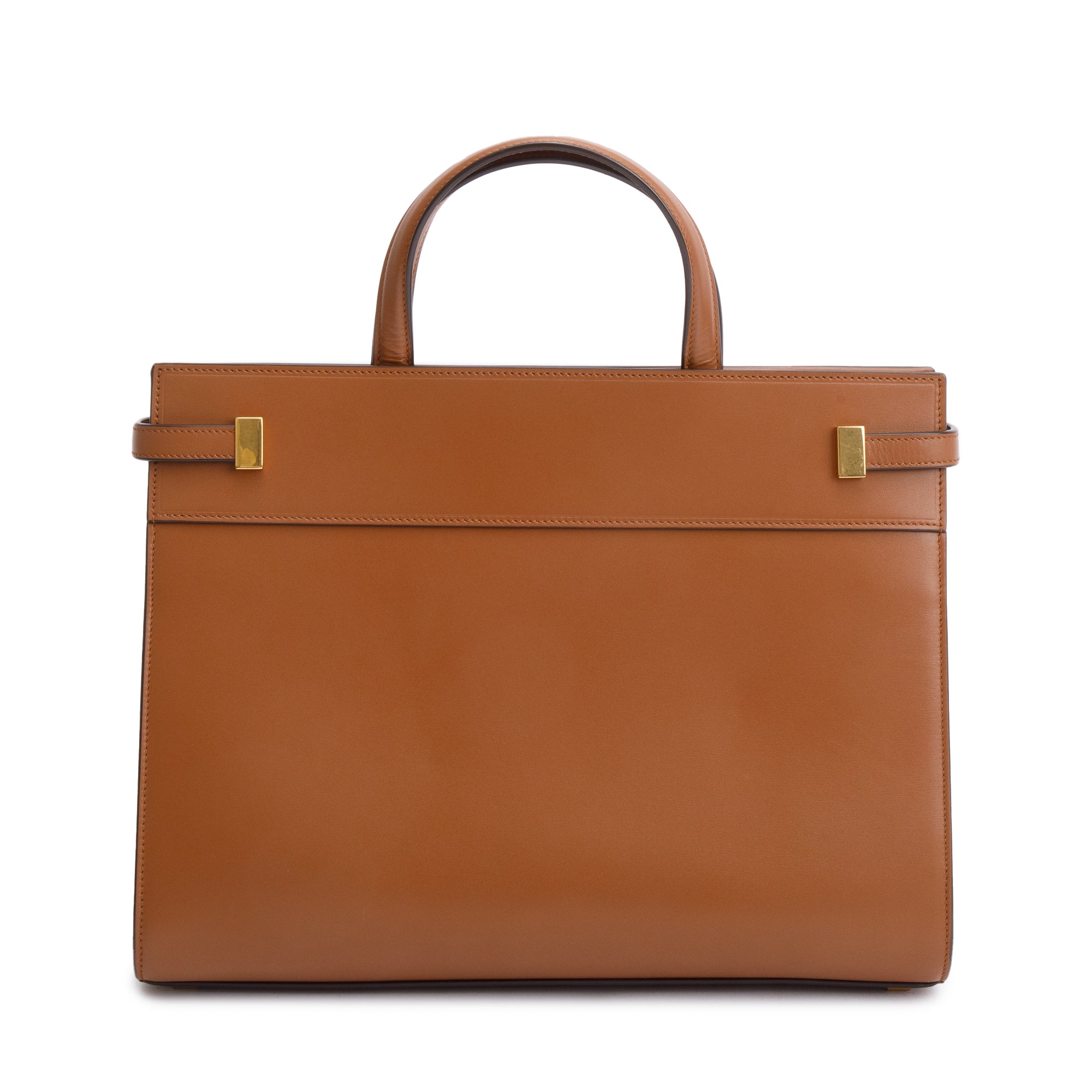 Saint Laurent 2021 Brown Manhattan Tote Bag w/ Receipt