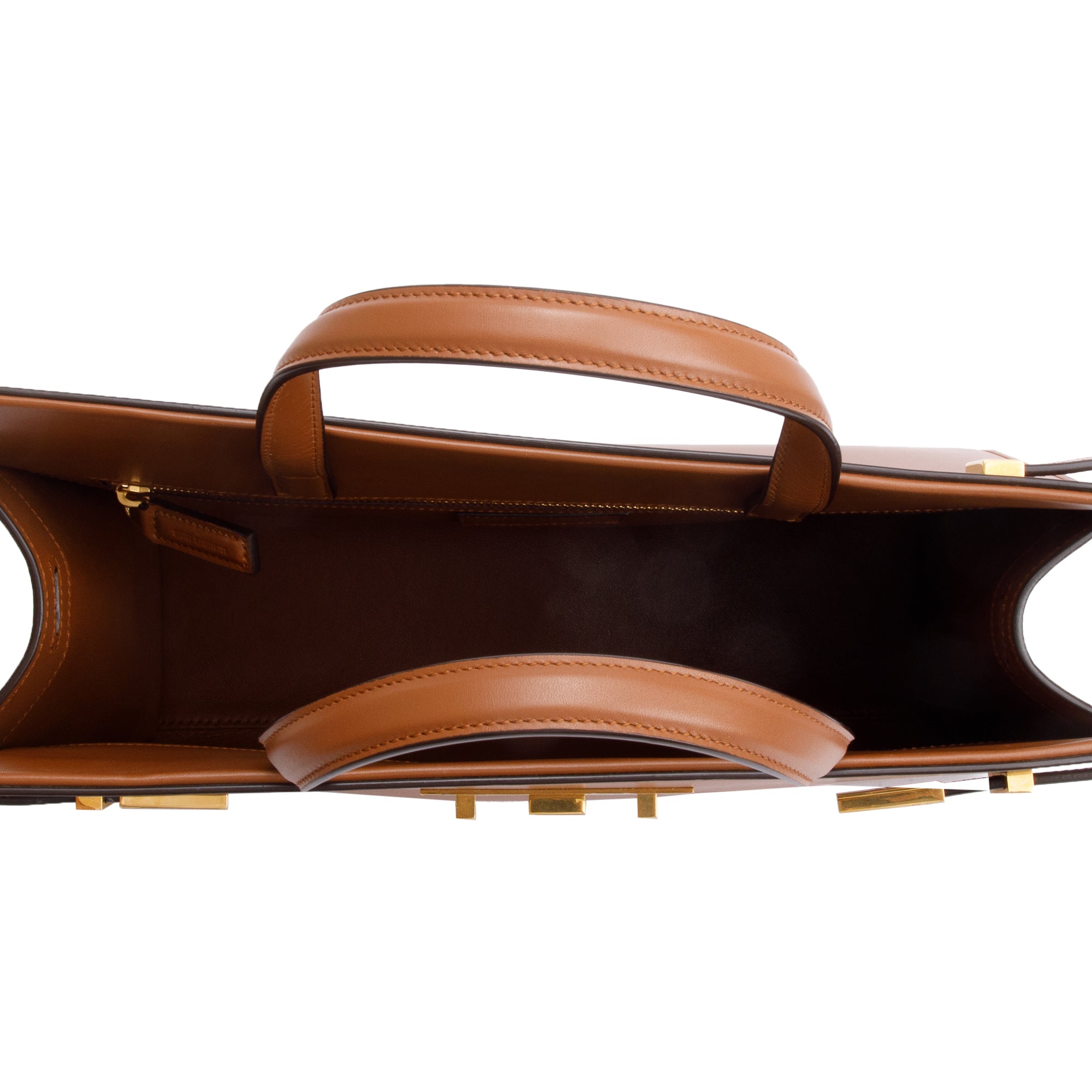 Saint Laurent 2021 Brown Manhattan Tote Bag w/ Receipt