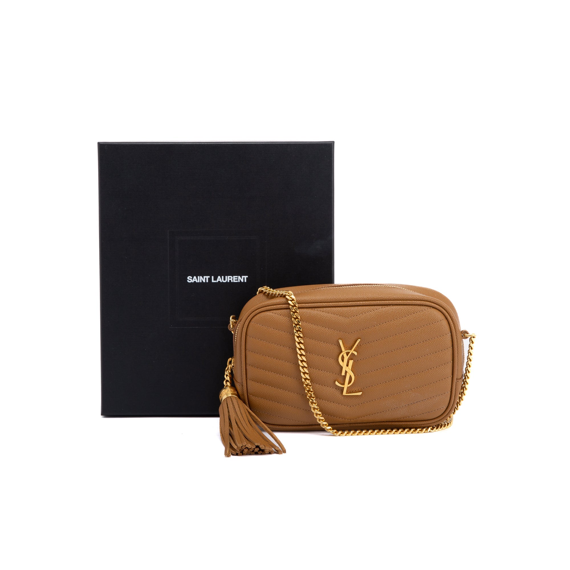 Saint Laurent 2021 Mini Lou Camera Bag w/ Box