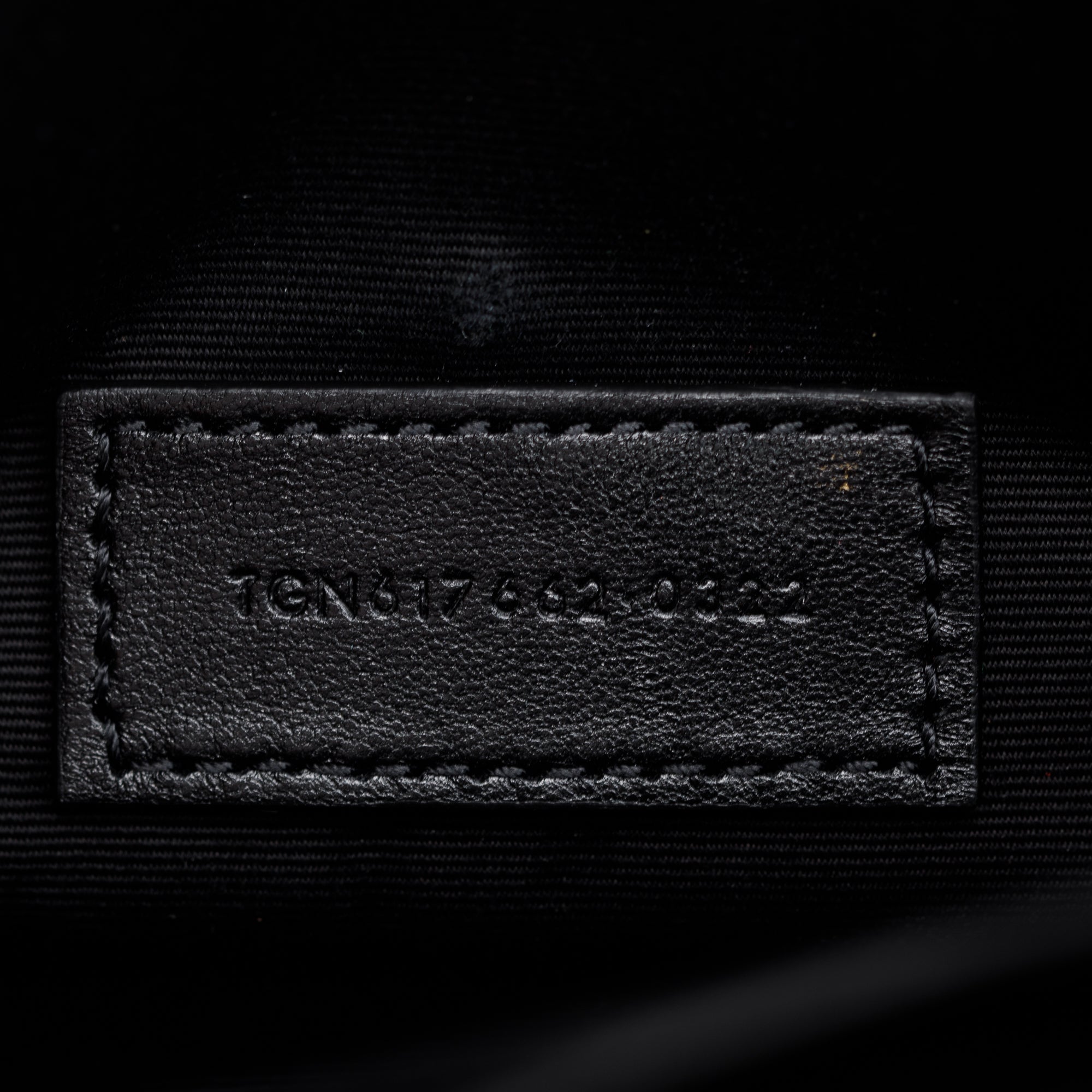 Saint Laurent 2022 Beige Grain De Poudre Matelasse Cassandre Flap Pouch w/ Strap