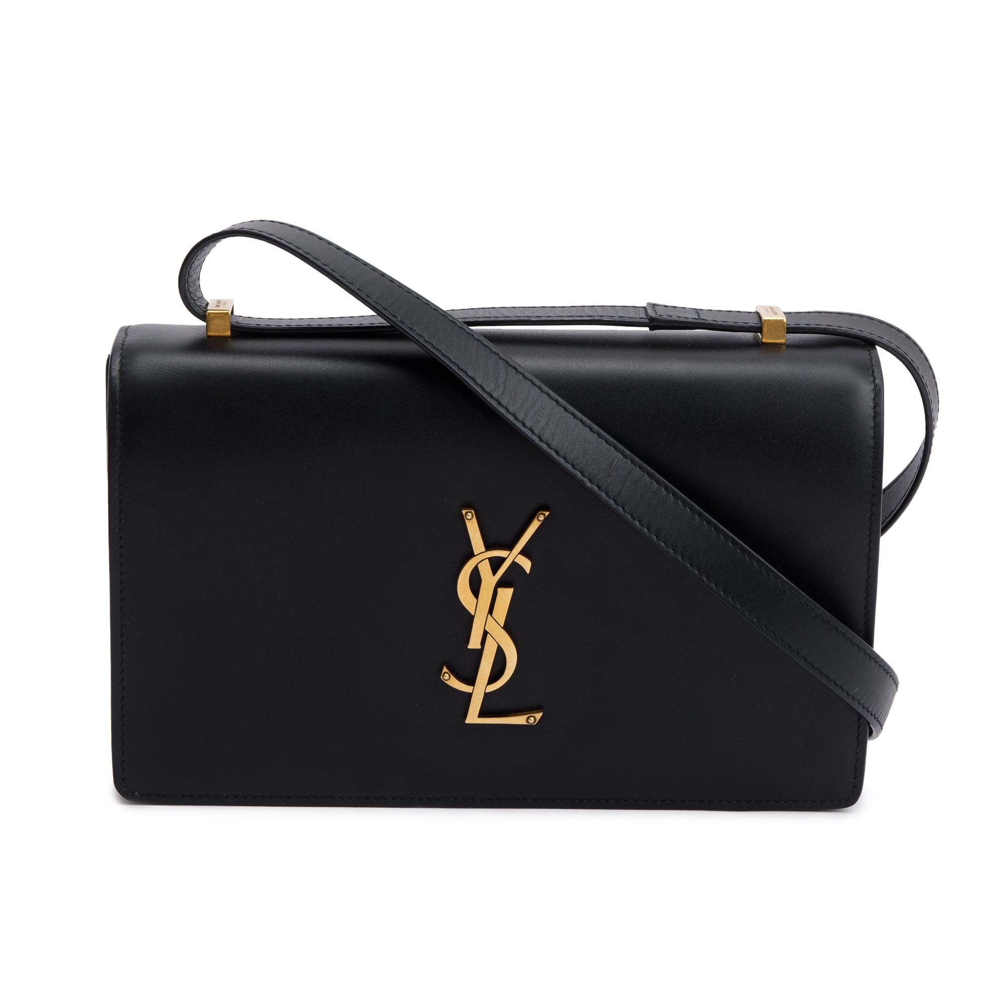 Saint Laurent 2022 Black Calfskin Leather Small Dylan Shoulder Bag