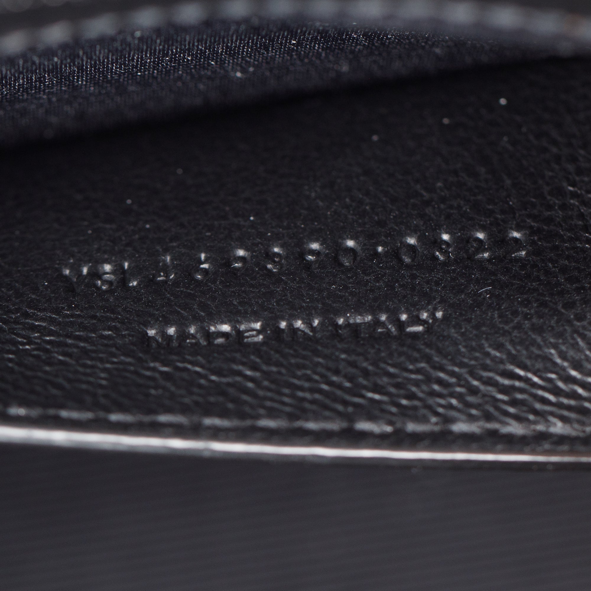 Saint Laurent 2022 Black Grain De Poudre Leather Small Kate Bag w/ Box