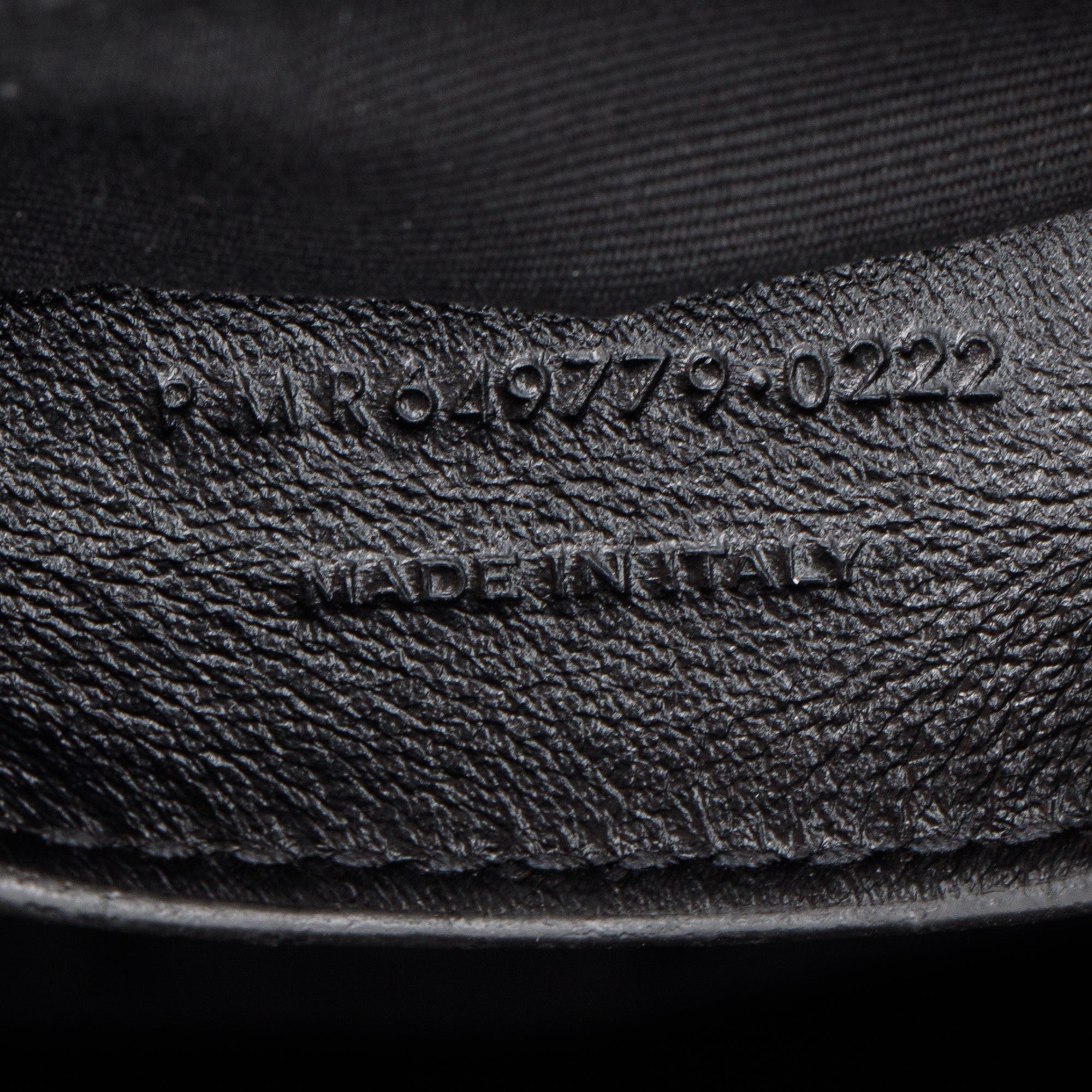 Saint Laurent 2022 Black Grain de Poudre Leather 80's Vanity Bag w/ Box