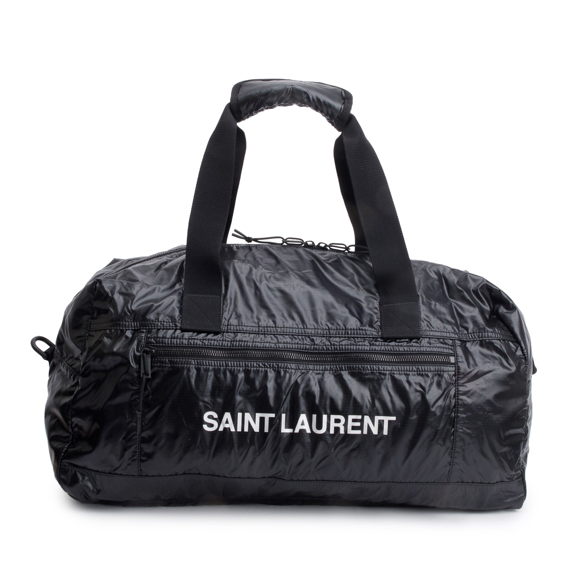 Saint Laurent 2022 Black Nylon Large Nuxx Duffle Bag