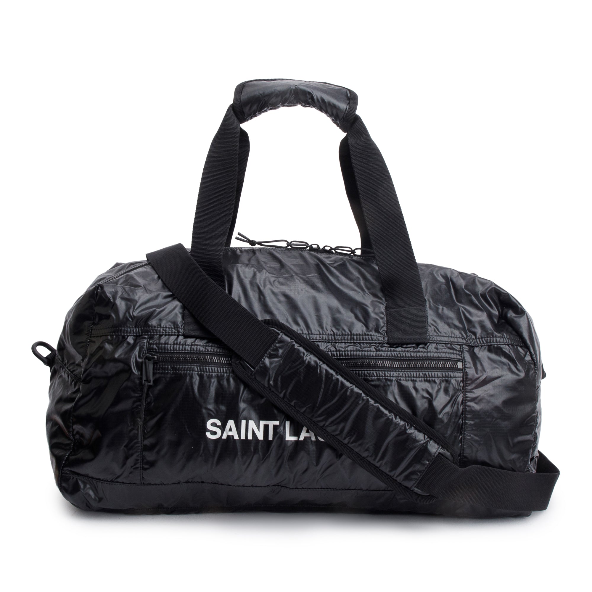 Saint Laurent 2022 Black Nylon Large Nuxx Duffle Bag
