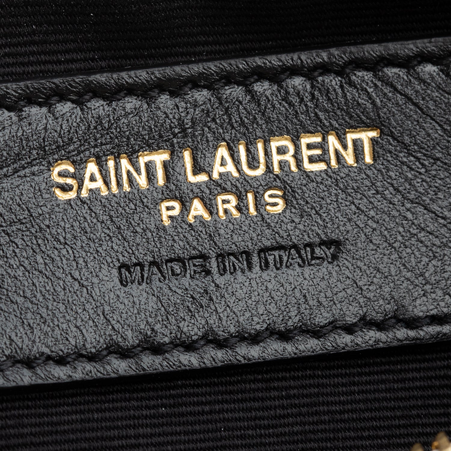 Saint Laurent 2022 Ivory Quilted Lambskin Leather Small Sade Tube Bag