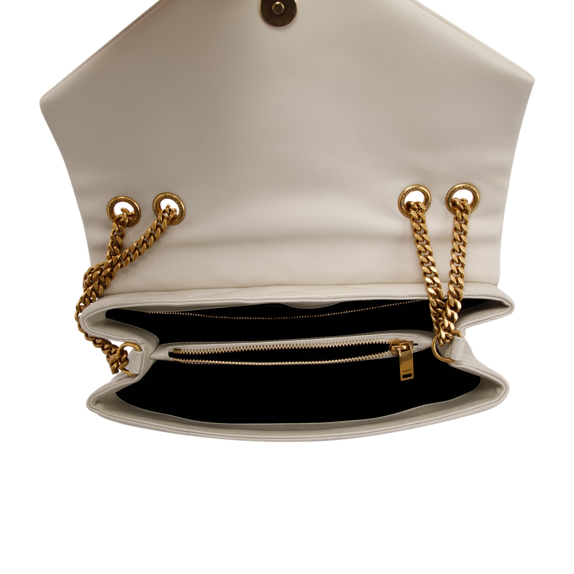 Saint Laurent 2022 Medium Loulou Monogram Shoulder Bag