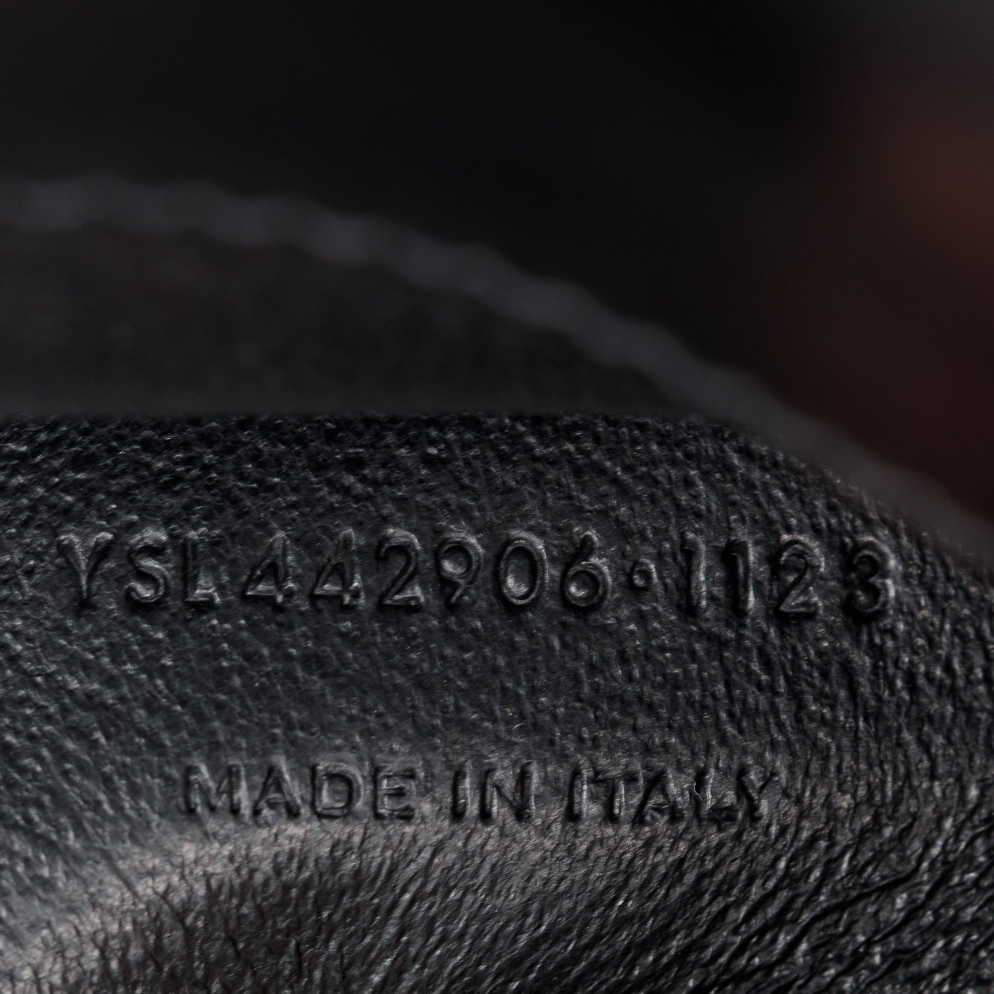 Saint Laurent 2023 Black Leather Medium Sunset Bag w/ Box & Receipt