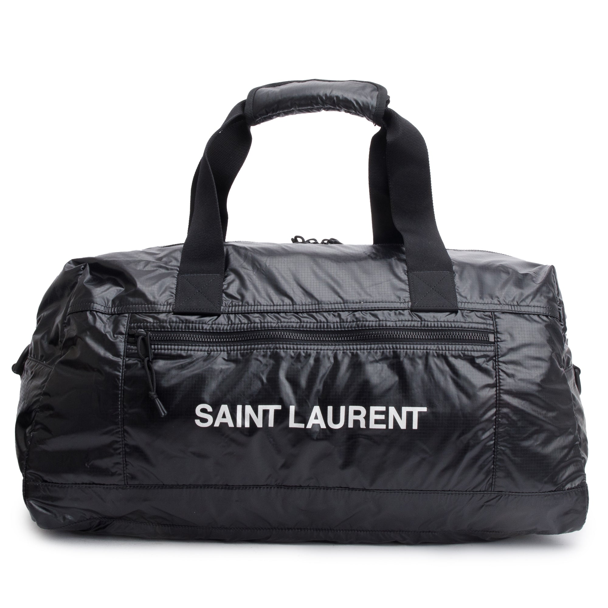 Saint Laurent 2023 Black Nylon Large Nuxx Duffle Bag