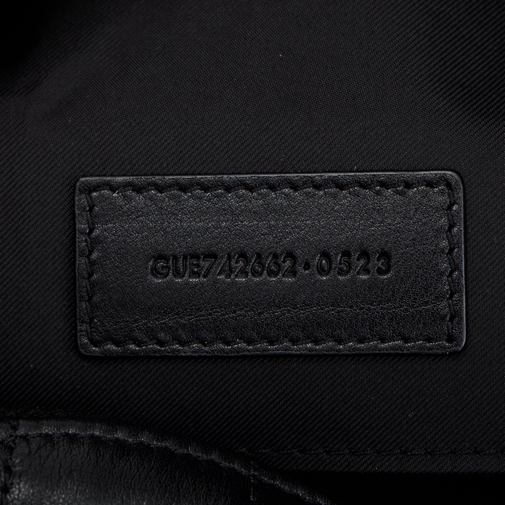 Saint Laurent 2023 Black Quilted Leather Large Cosmetic Pouch w/ Box