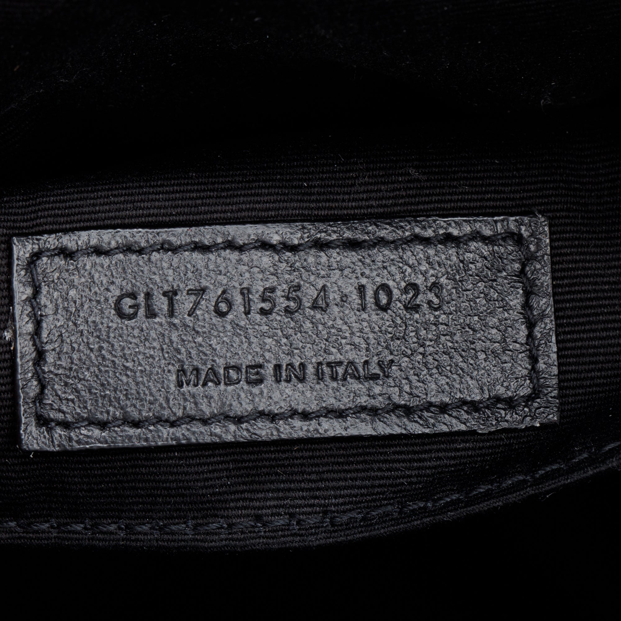 Saint Laurent 2023 So Black Quilted Leather Lou Camera Bag