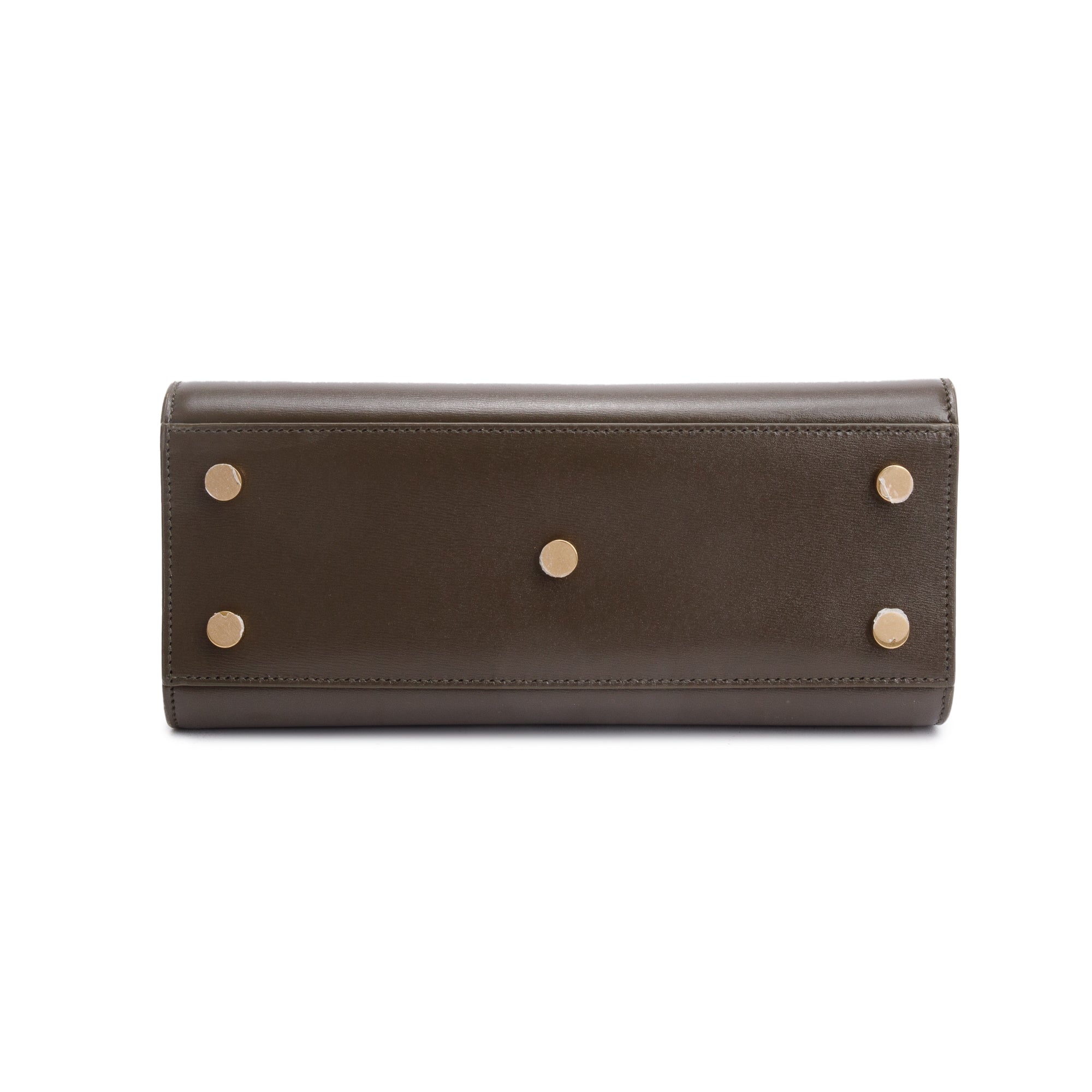 Saint Laurent 2024 Brown Smooth Leather Baby Sac De Jour w/ Strap