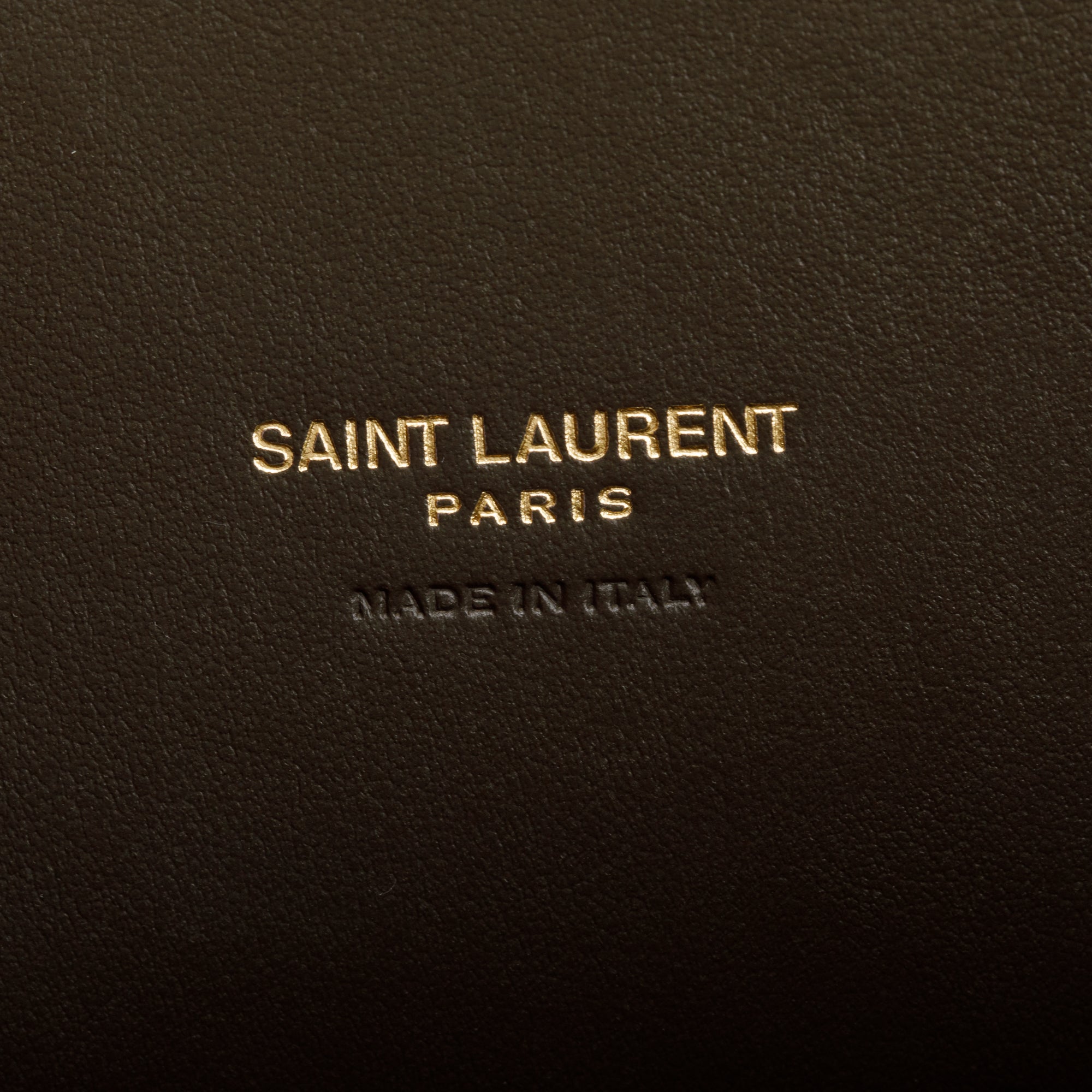 Saint Laurent 2024 Brown Smooth Leather Baby Sac De Jour w/ Strap