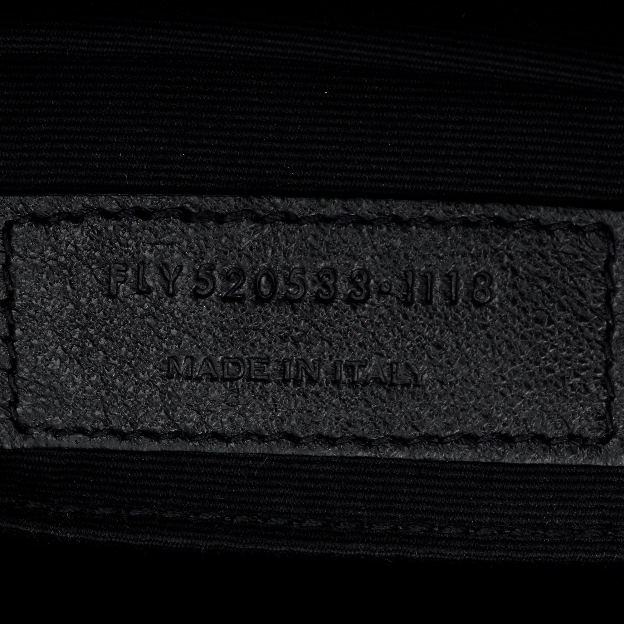 Saint Laurent Beige Monogram Leather Small Lou Camera Bag