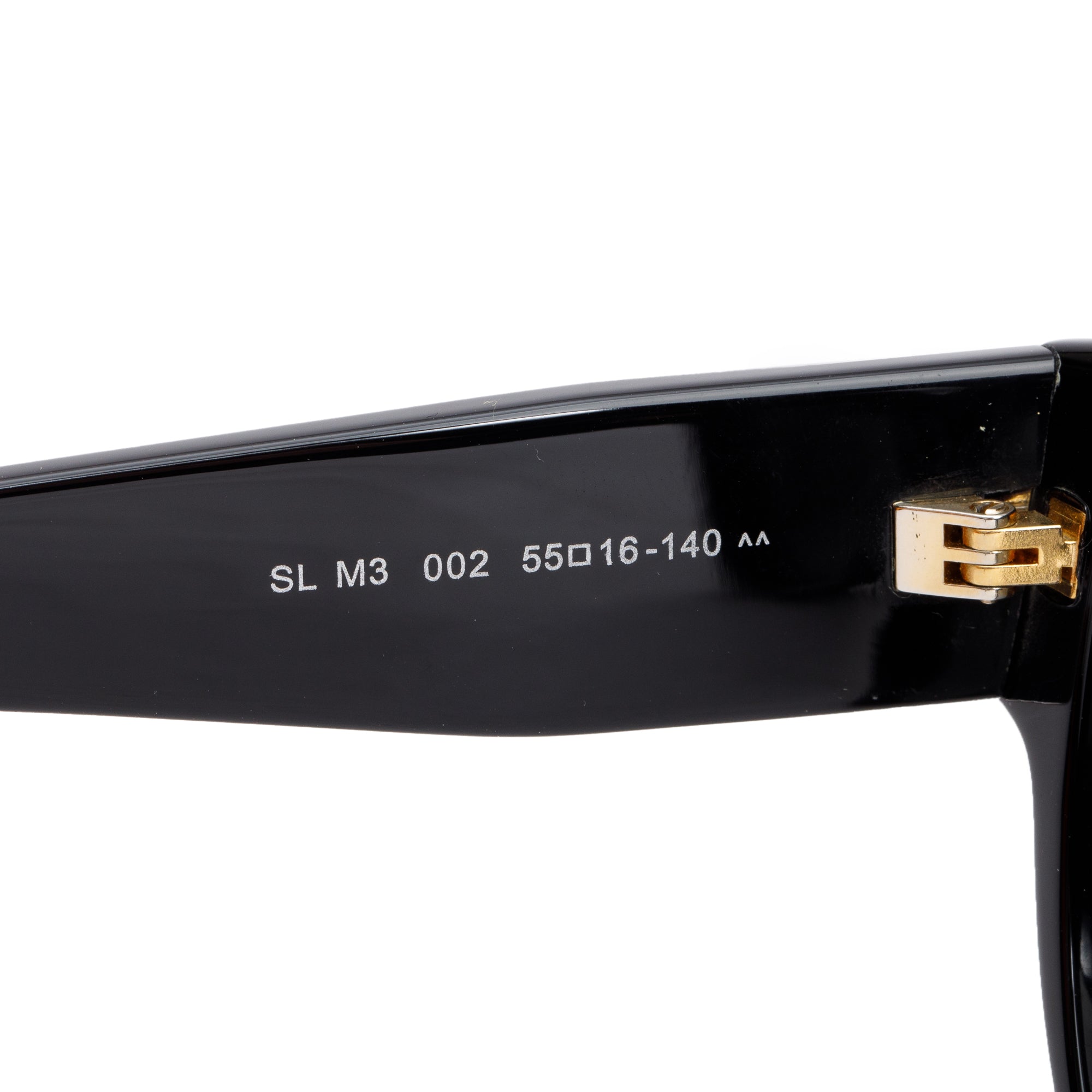 Saint Laurent Black Acetate SL M3 Sunglasses w/ Case