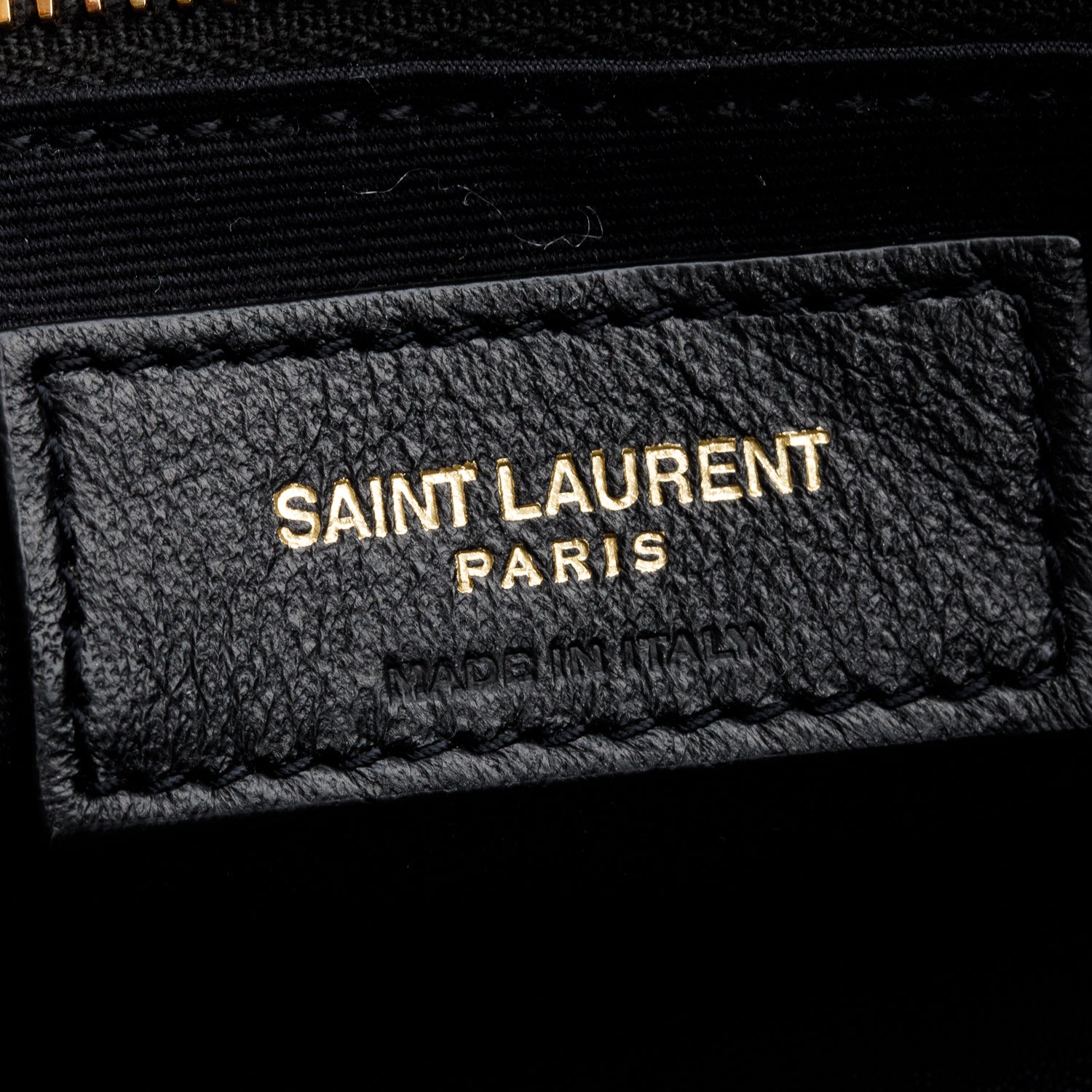 Saint Laurent Black All-Over Monogram Suede Le Monogramme 72H Duffle w/ Strap
