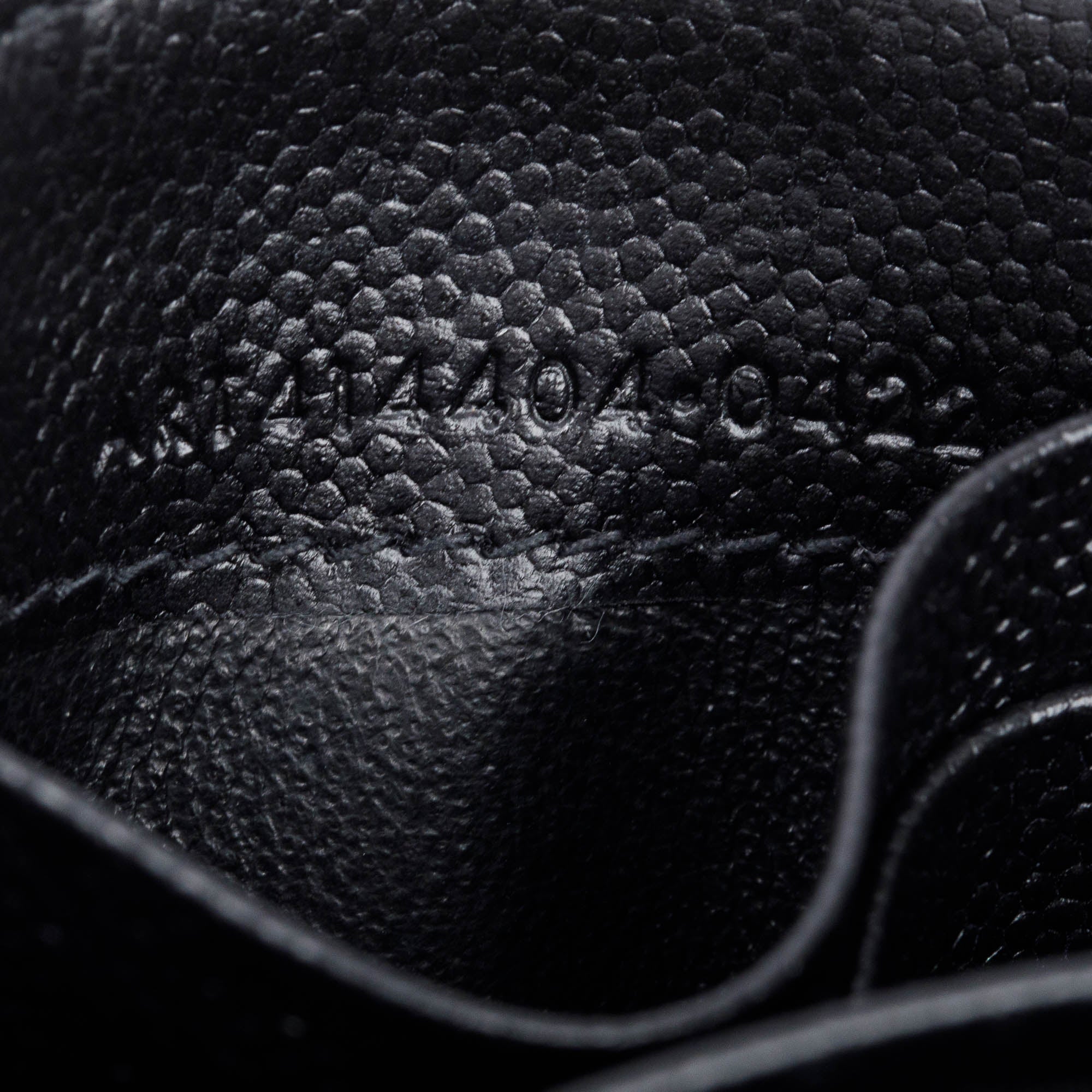 Saint Laurent Black Grain De Poudre Cassandre Matelasse Small Envelope Wallet