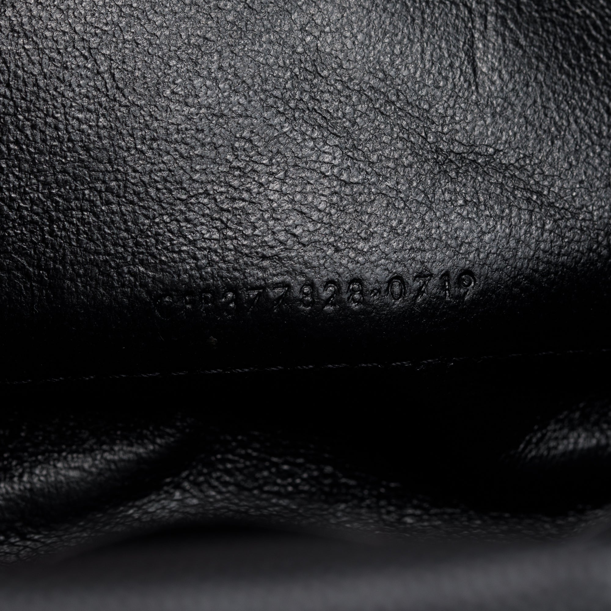 Saint Laurent Black Grain De Poudre Leather Cassandre Matelasse Chain Wallet w/ Box