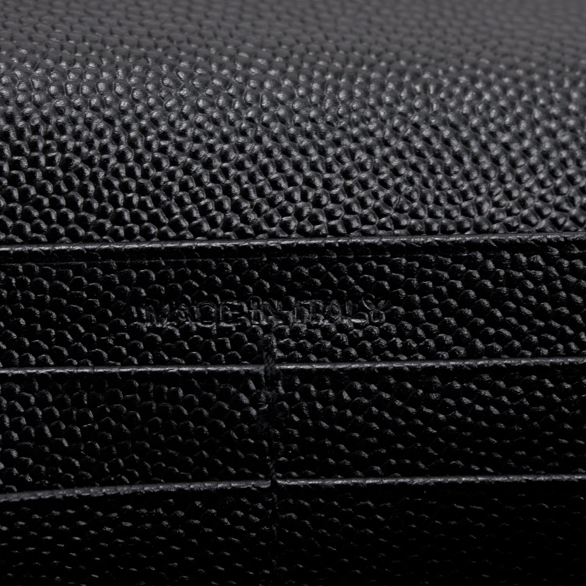 Saint Laurent Black Grain de Poudre Stars Monogram Bi-Fold Long Wallet w/ Box
