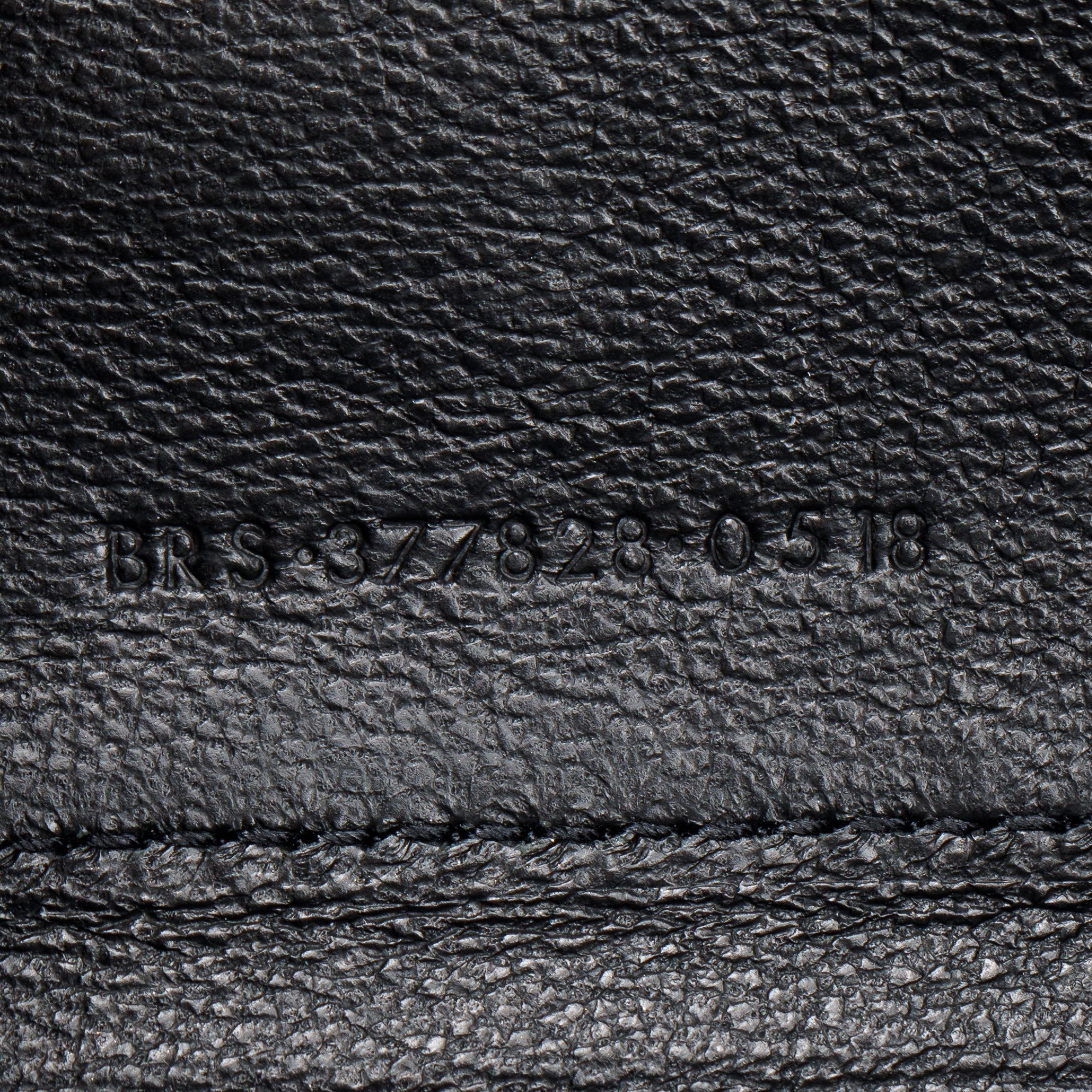 Saint Laurent Black Grained de Poudre Cassandre Matelasse Chain Wallet w/ Box