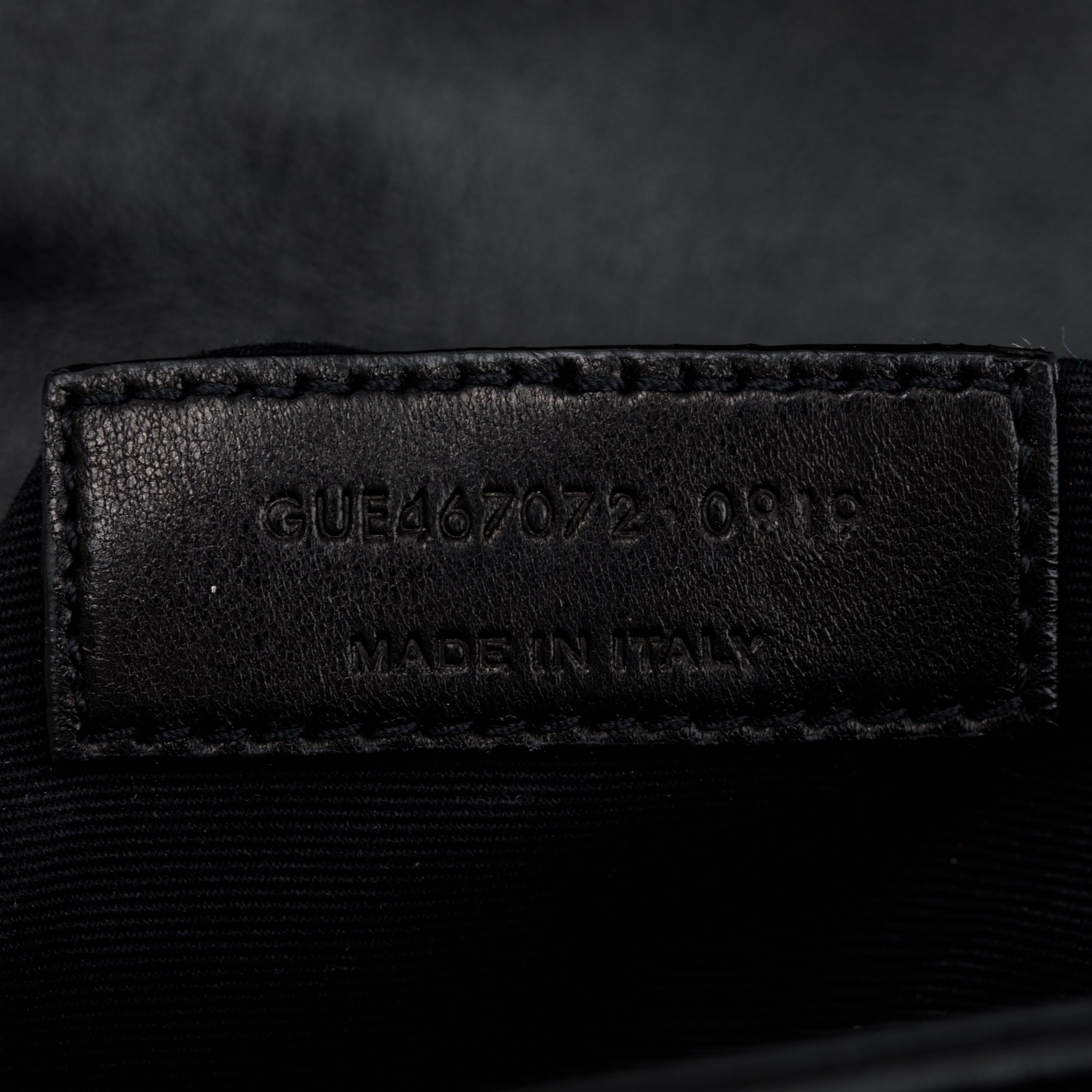 Saint Laurent Black Monogram Matelasse Toy Loulou Crossbody Bag