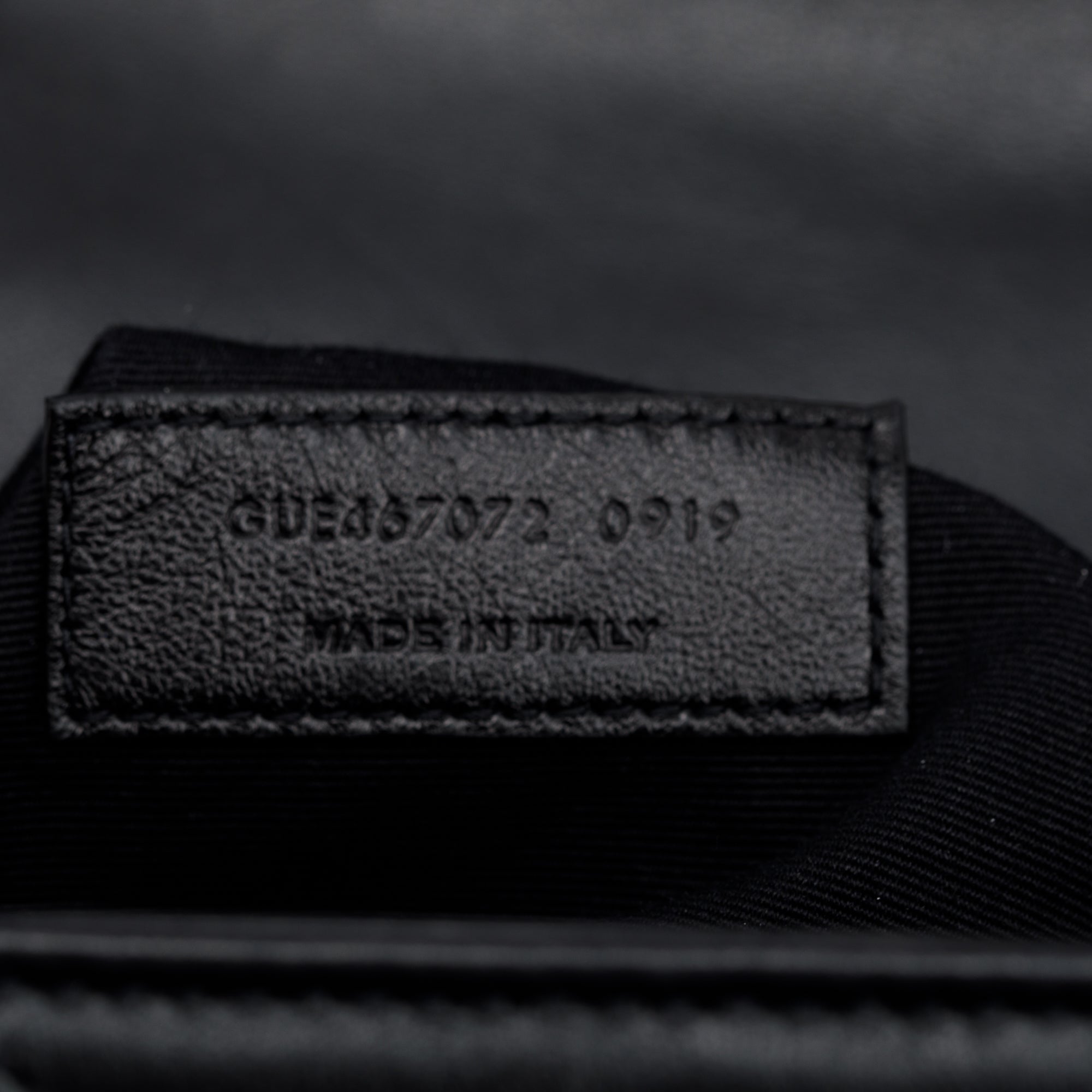 Saint Laurent Black Monogram Matelasse Toy Loulou Crossbody Bag w/ Box