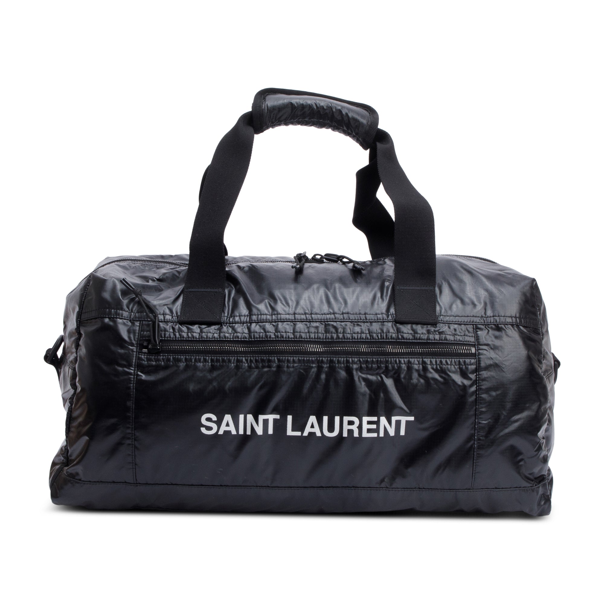 Saint Laurent Black Nylon Large Nuxx Duffle Bag