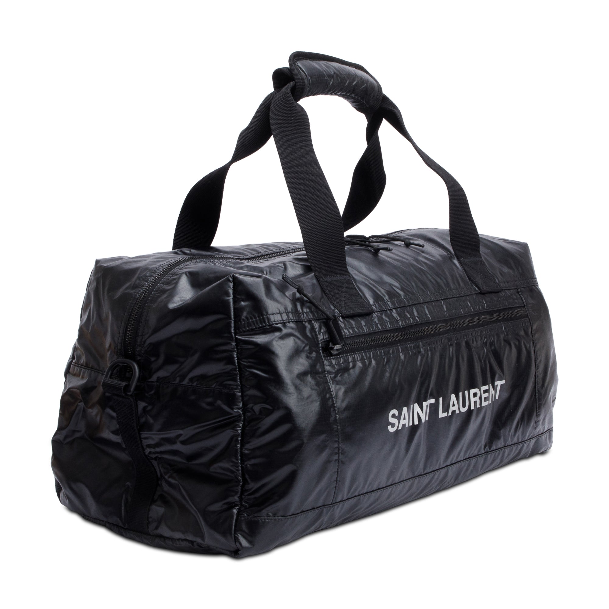 Saint Laurent Black Nylon Large Nuxx Duffle Bag