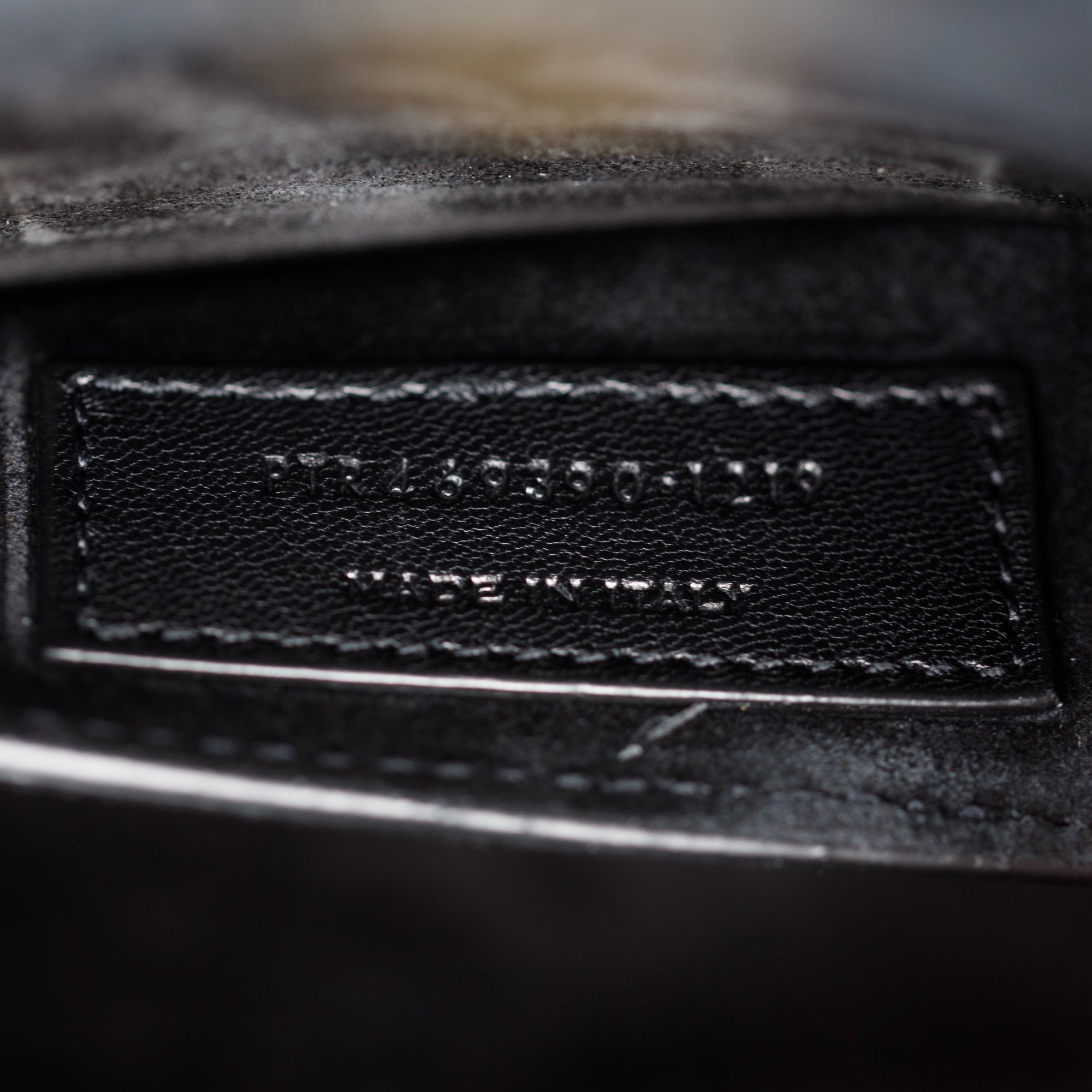 Saint Laurent Black Patent Leather Kate Bag