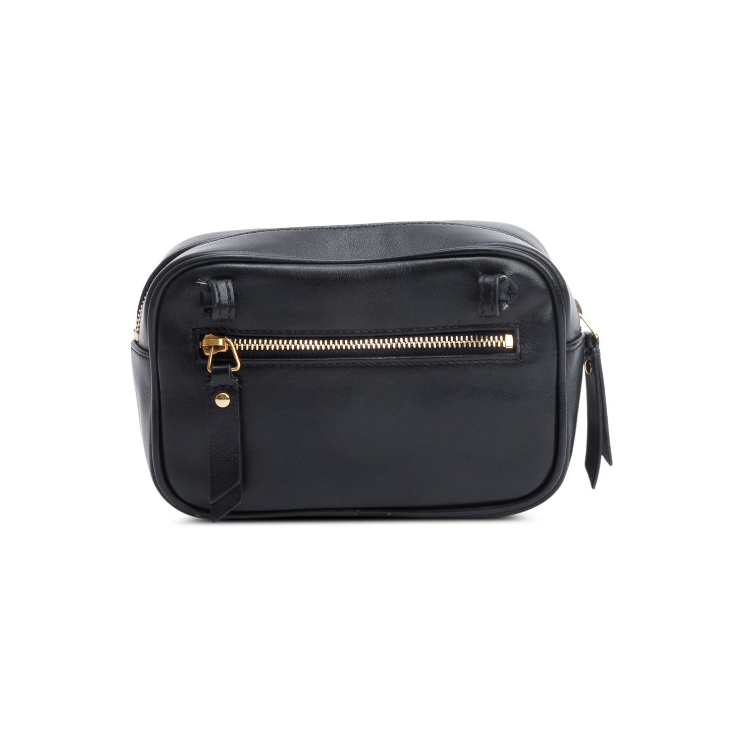 Saint Laurent Black Quilted Calfskin Leather Lou Belt Bag