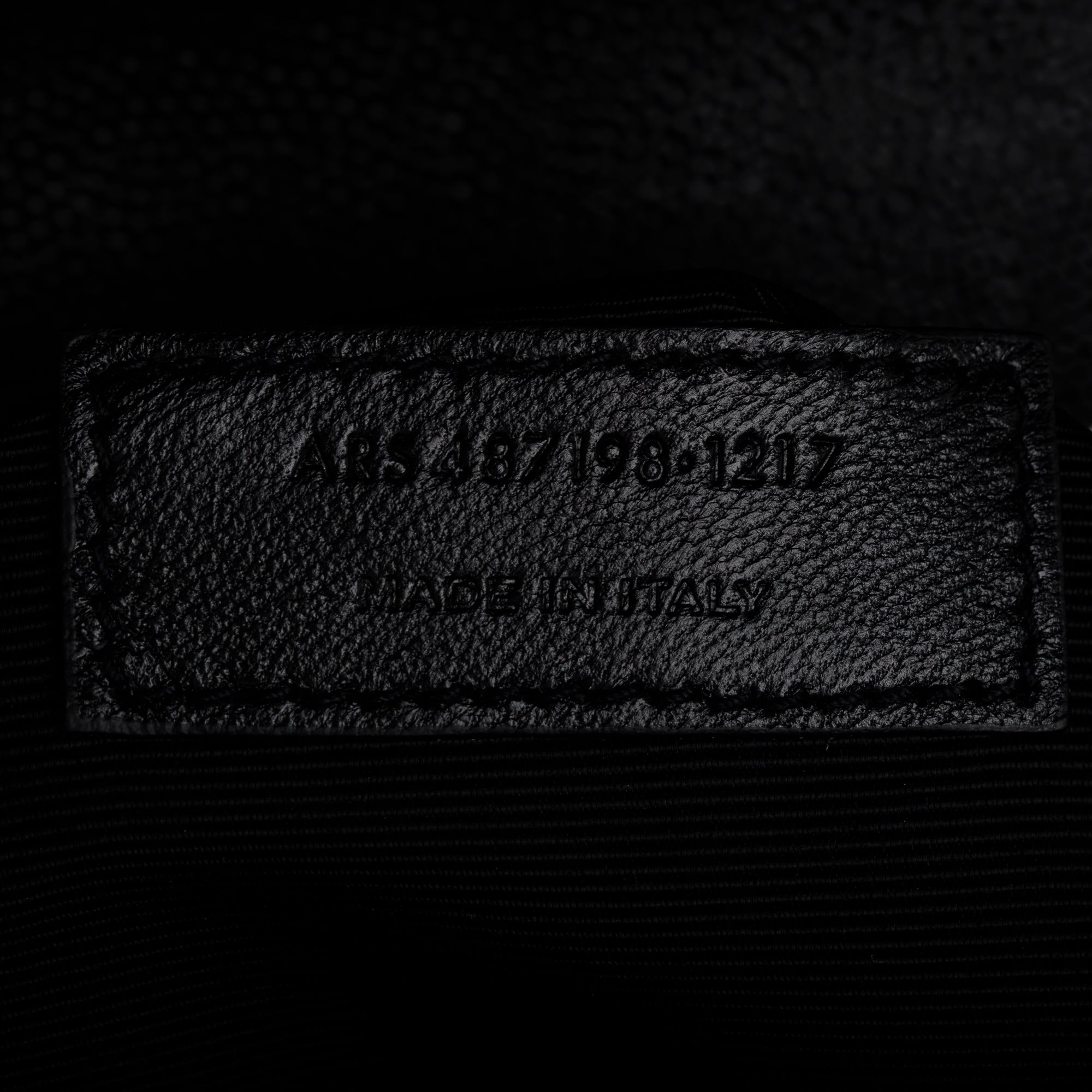 Saint Laurent Black Quilted Grain De Poudre Leather Large Envelope Chain Bag