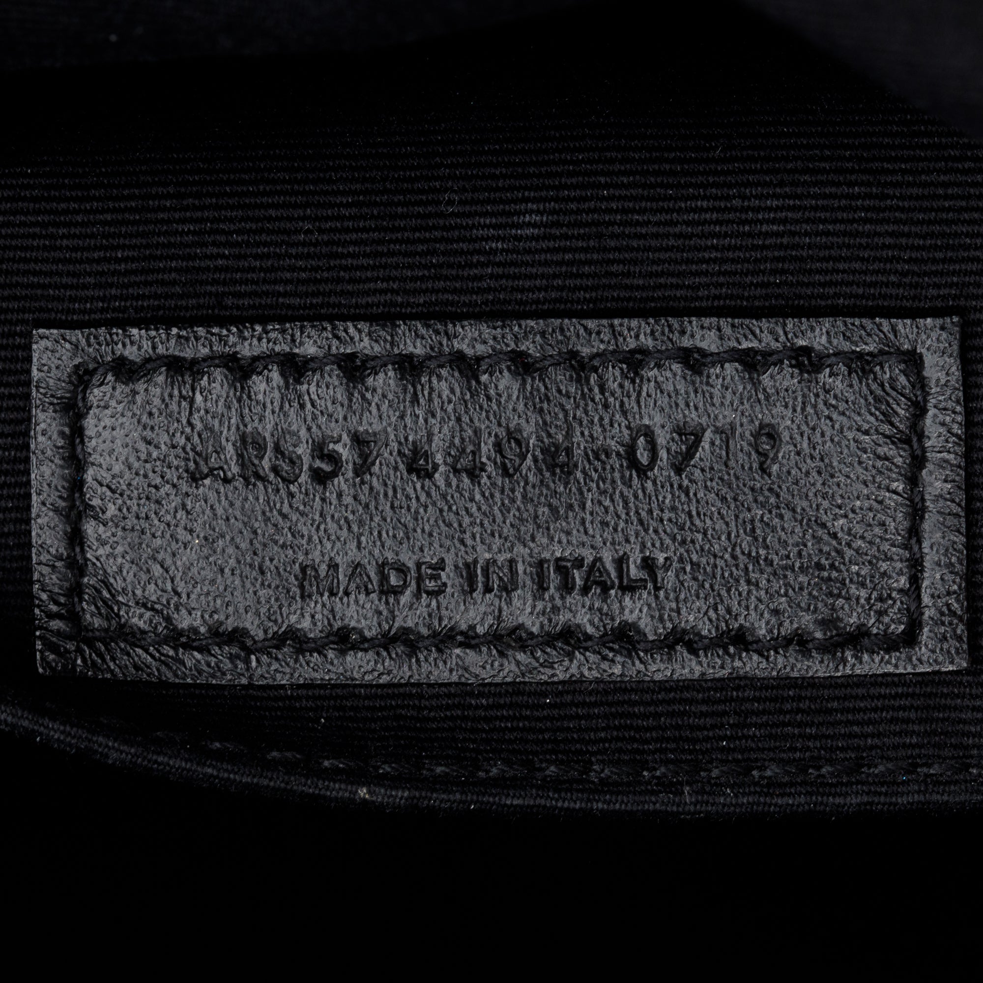 Saint Laurent Black Quilted Leather Lou Camera Bag