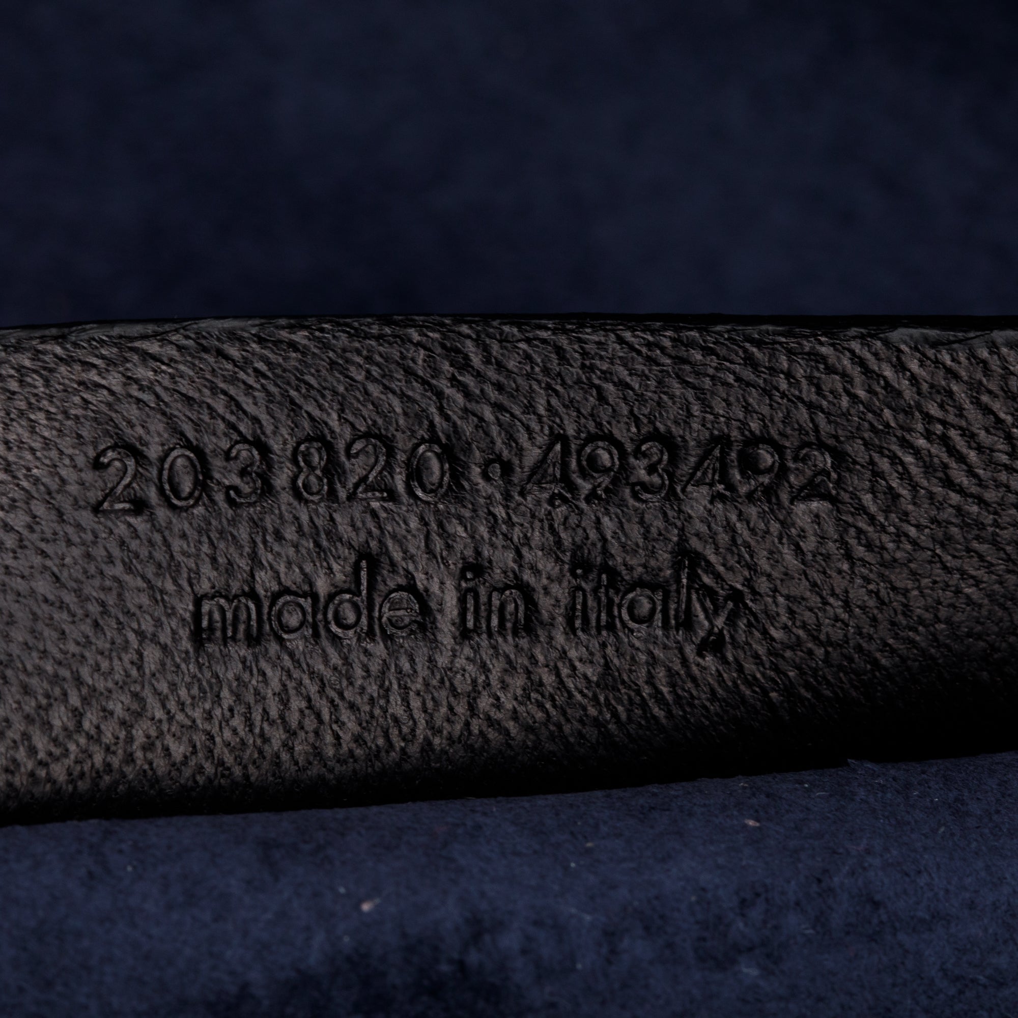 Saint Laurent Blue Ombre Leather Small Downtown Tote